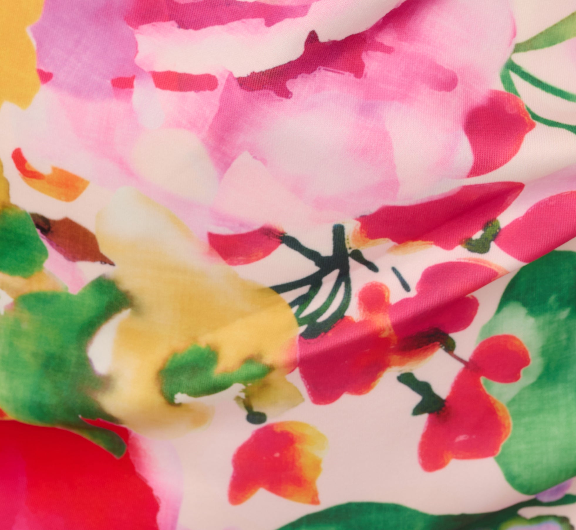 Plus Size One Shoulder Rosette Floral Sheath Dress In Pink Multi、mySite、solidvoid