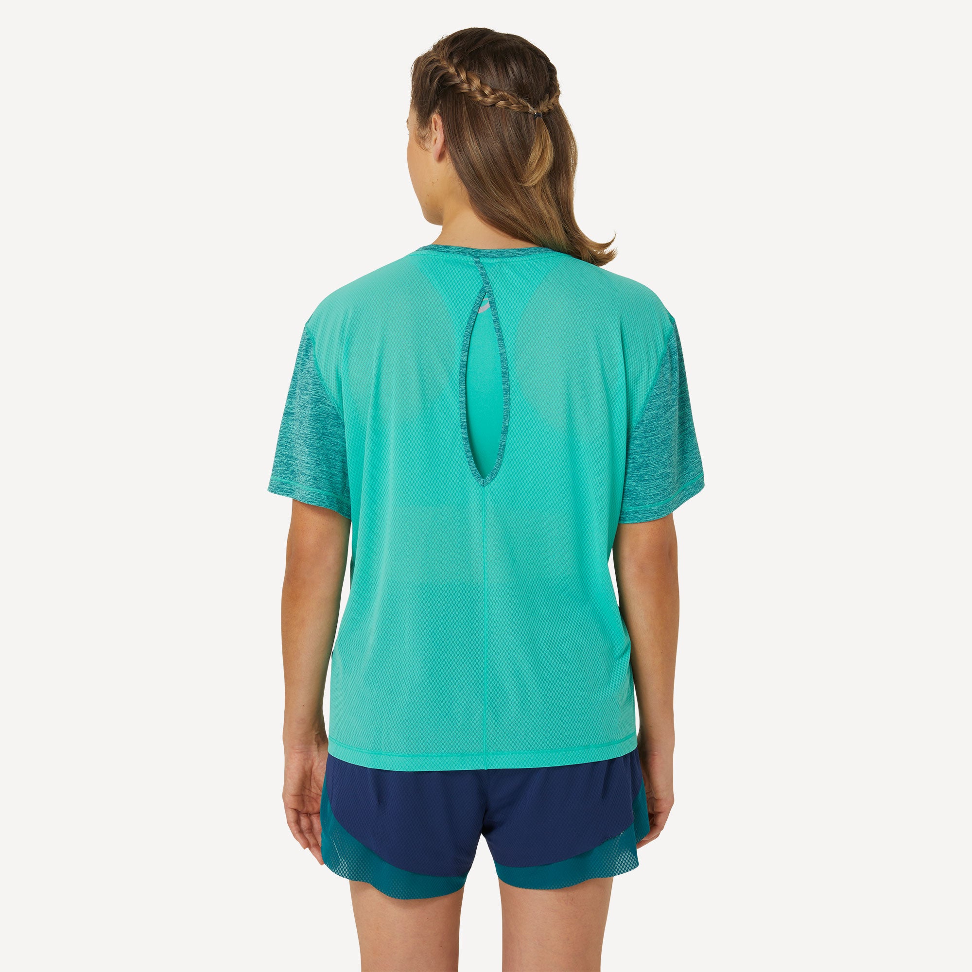 ASICS Nagino Women's Loose Tennis Shirt、mySite、neckold