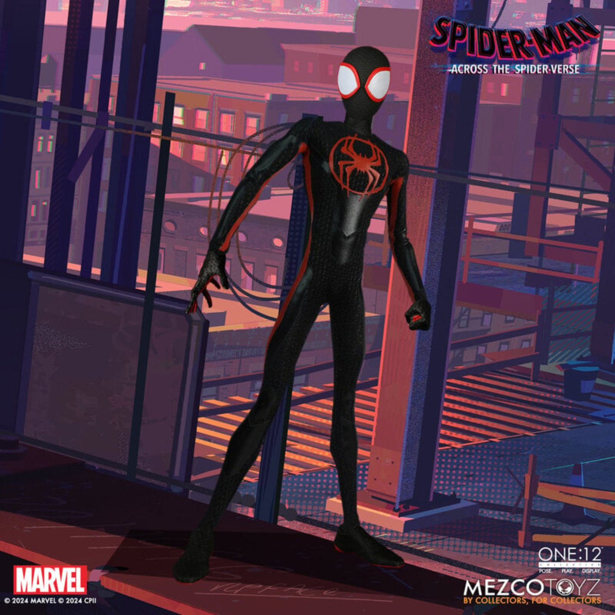 Spider-Man Mezco One:12 Collective Miles Morales、mySite、hgirdovlk