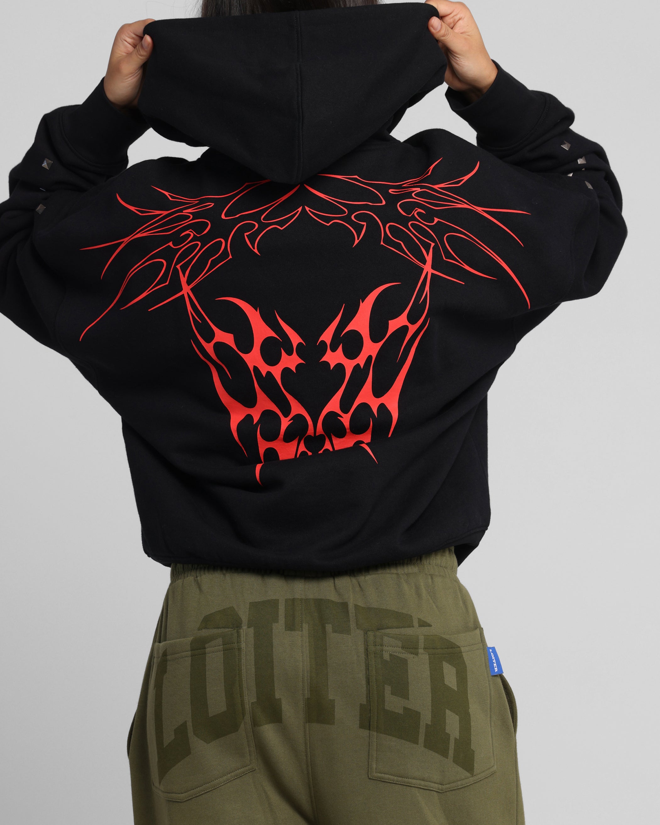 Loiter Draco Hoodie Black、mySite、zt4zffjzw