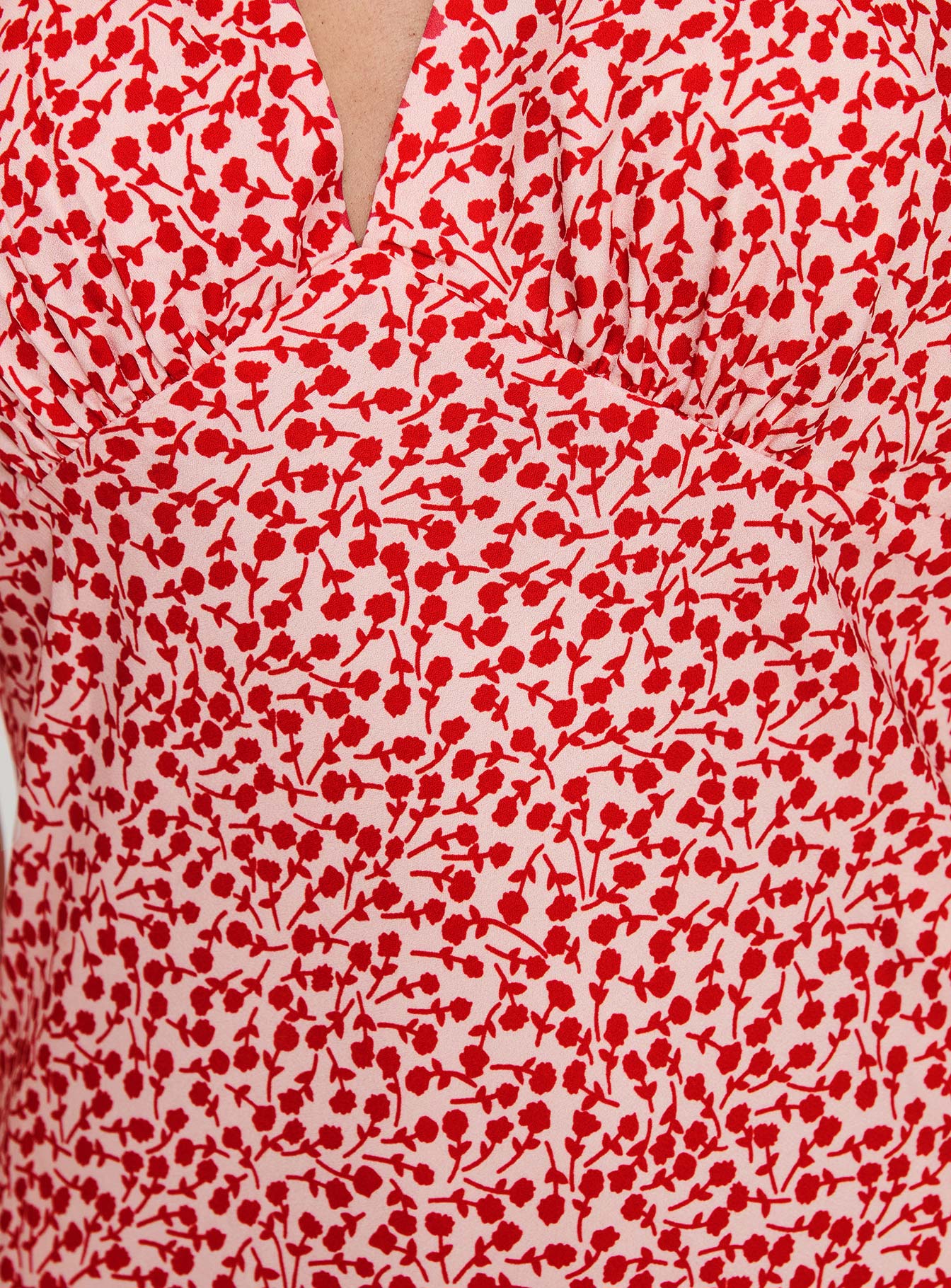 Danielo Maxi Dress Red Floral、mySite、solidvoid