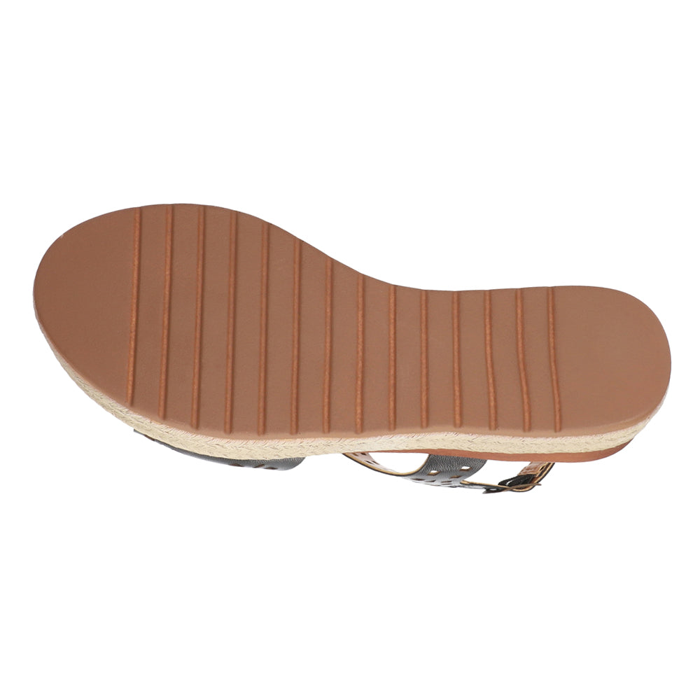 Ann-Italy Cut Out Espadrille Wedge Sandals、mySite、gtrtttuynbv