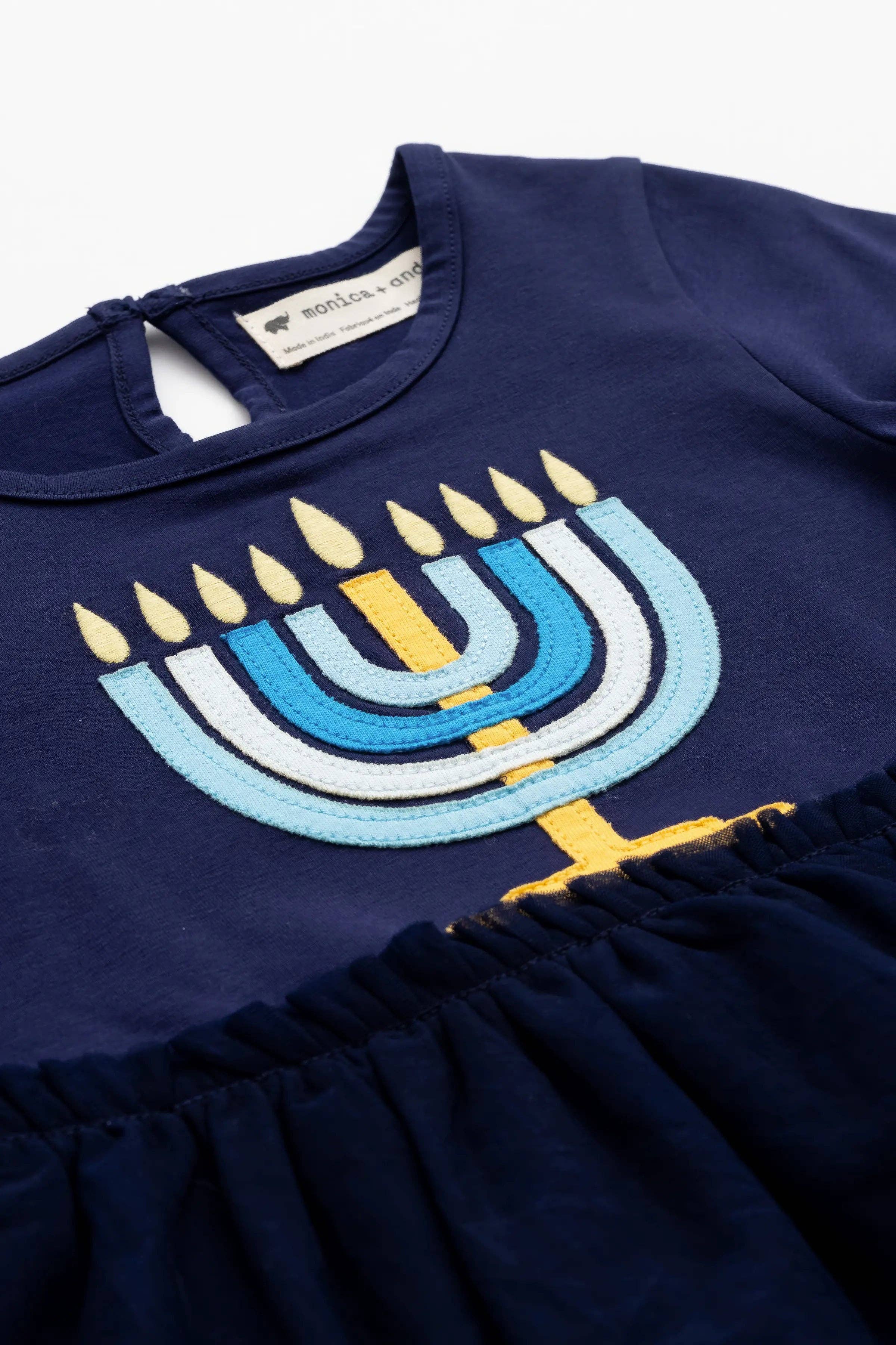 Kids Tulle Menorah Dress by Monica + Andy - (Sizes 2T - 12)、mySite、topwebapps