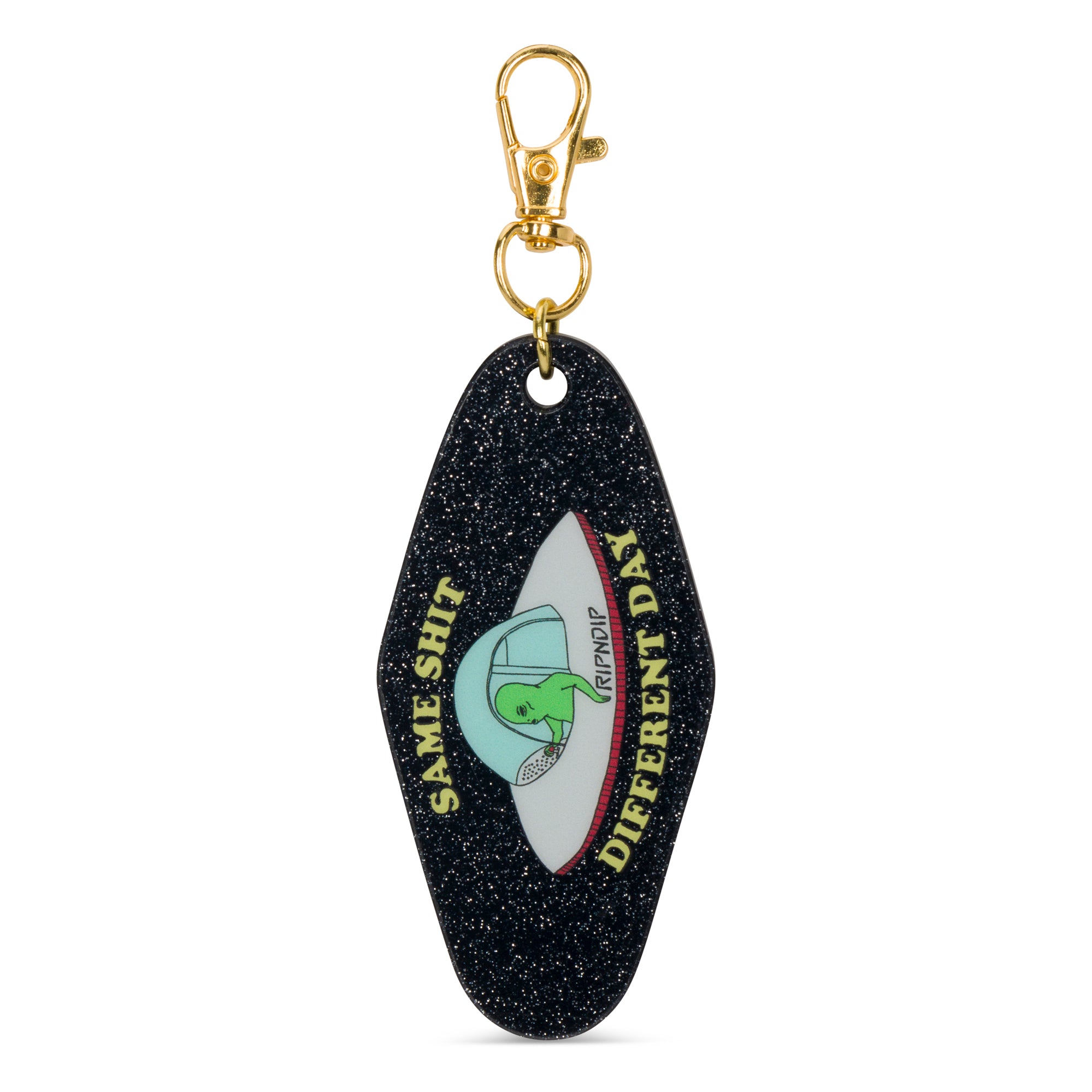  Same Shit Different Day Keychain (Black)、mySite、merchandisen