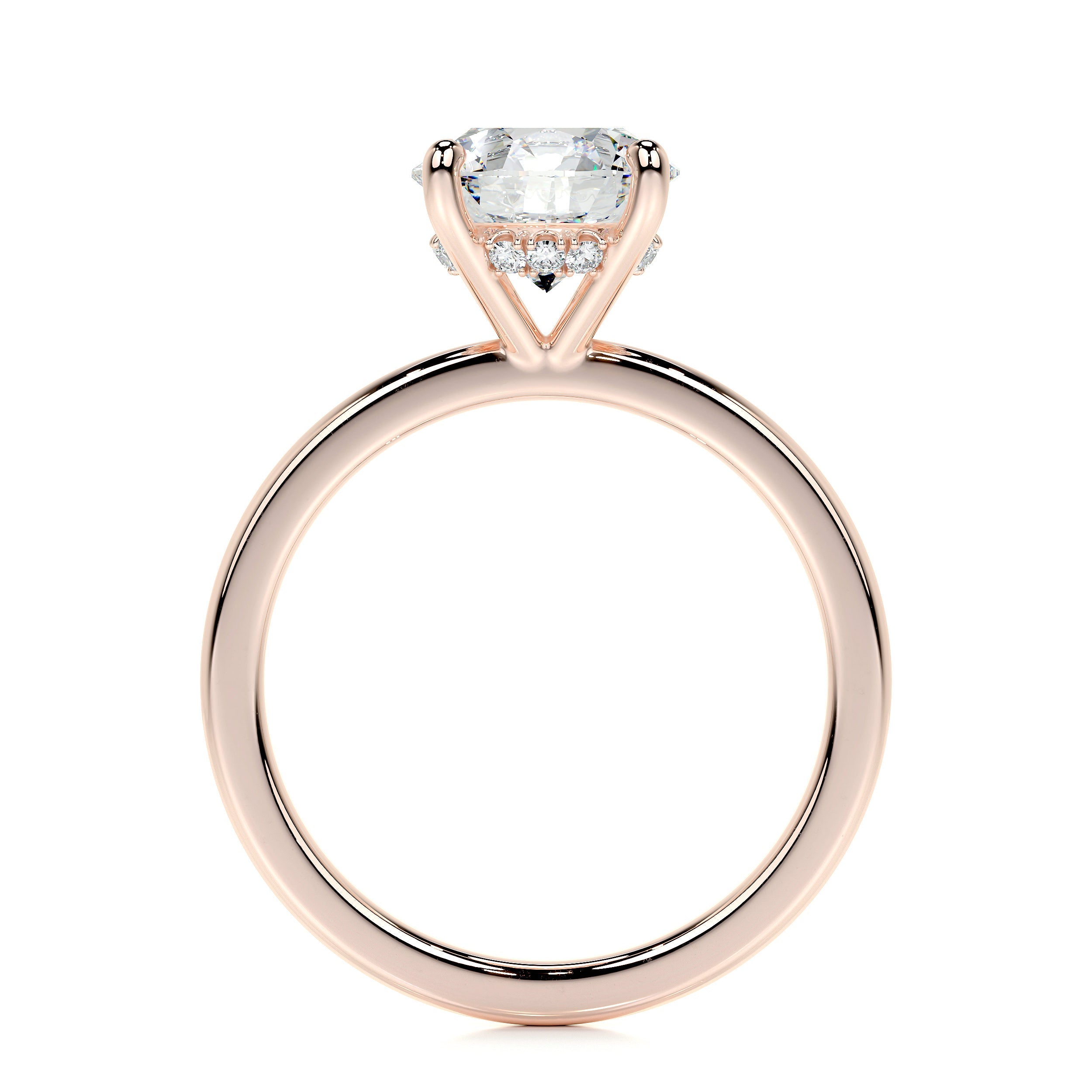 Cynthia Lab Grown Diamond Ring -14K Rose Gold、mySite、hinf8tx79