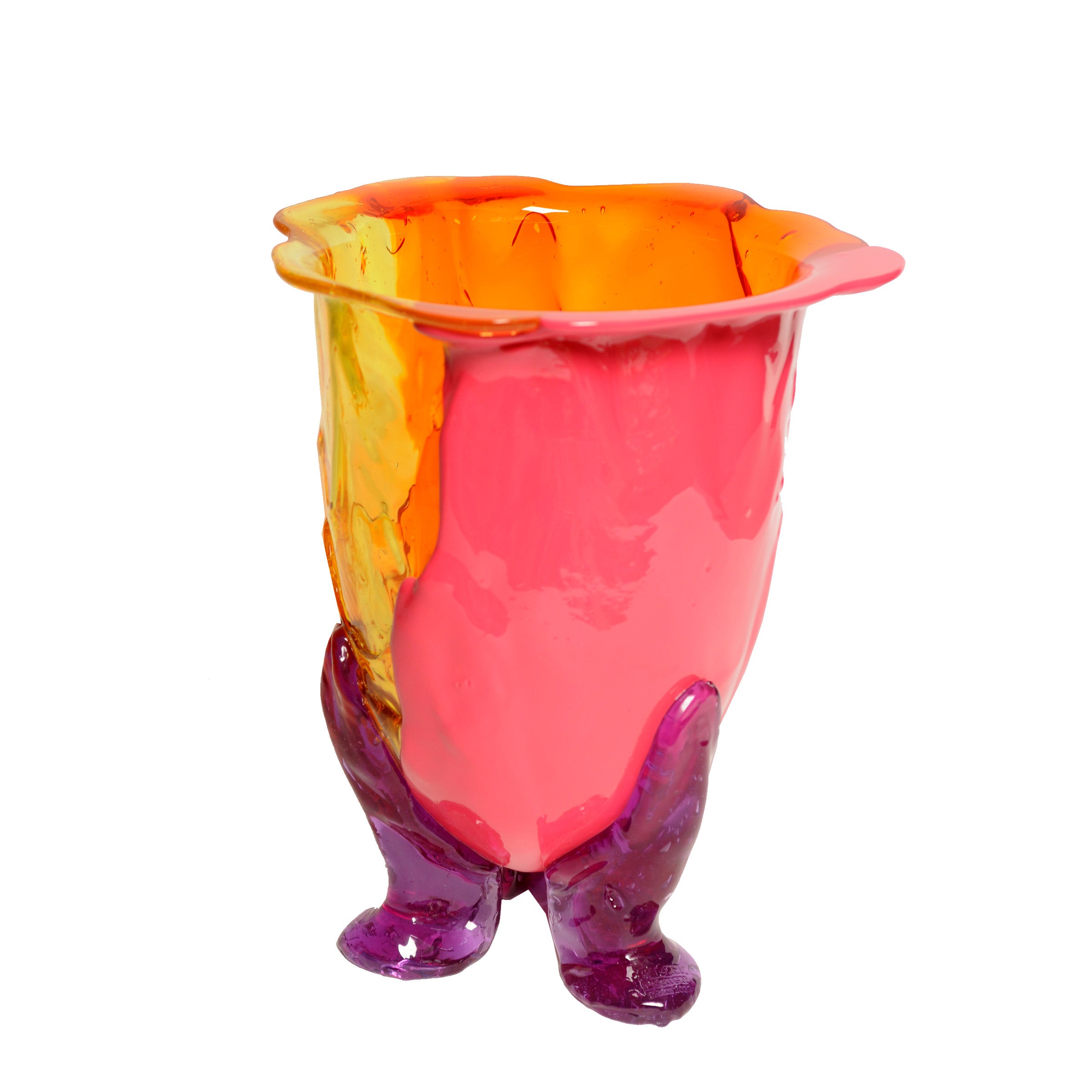 Resin Vase AMAZONIA Yellow by Gaetano Pesce for Fish Design、mySite、neckold