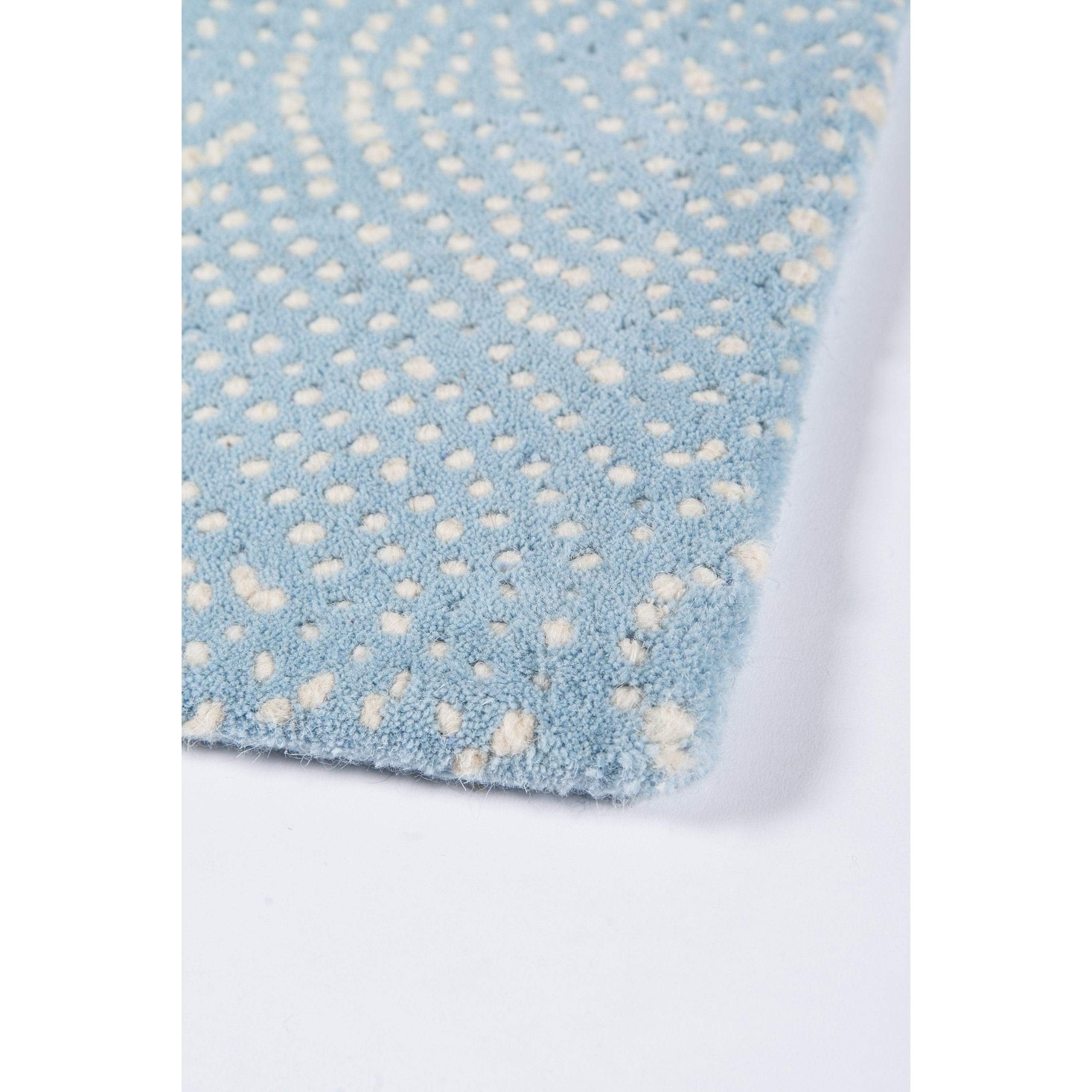 Roman Holiday Via del Corso Light Blue Area Rug、mySite、gigharbornorthrealestate