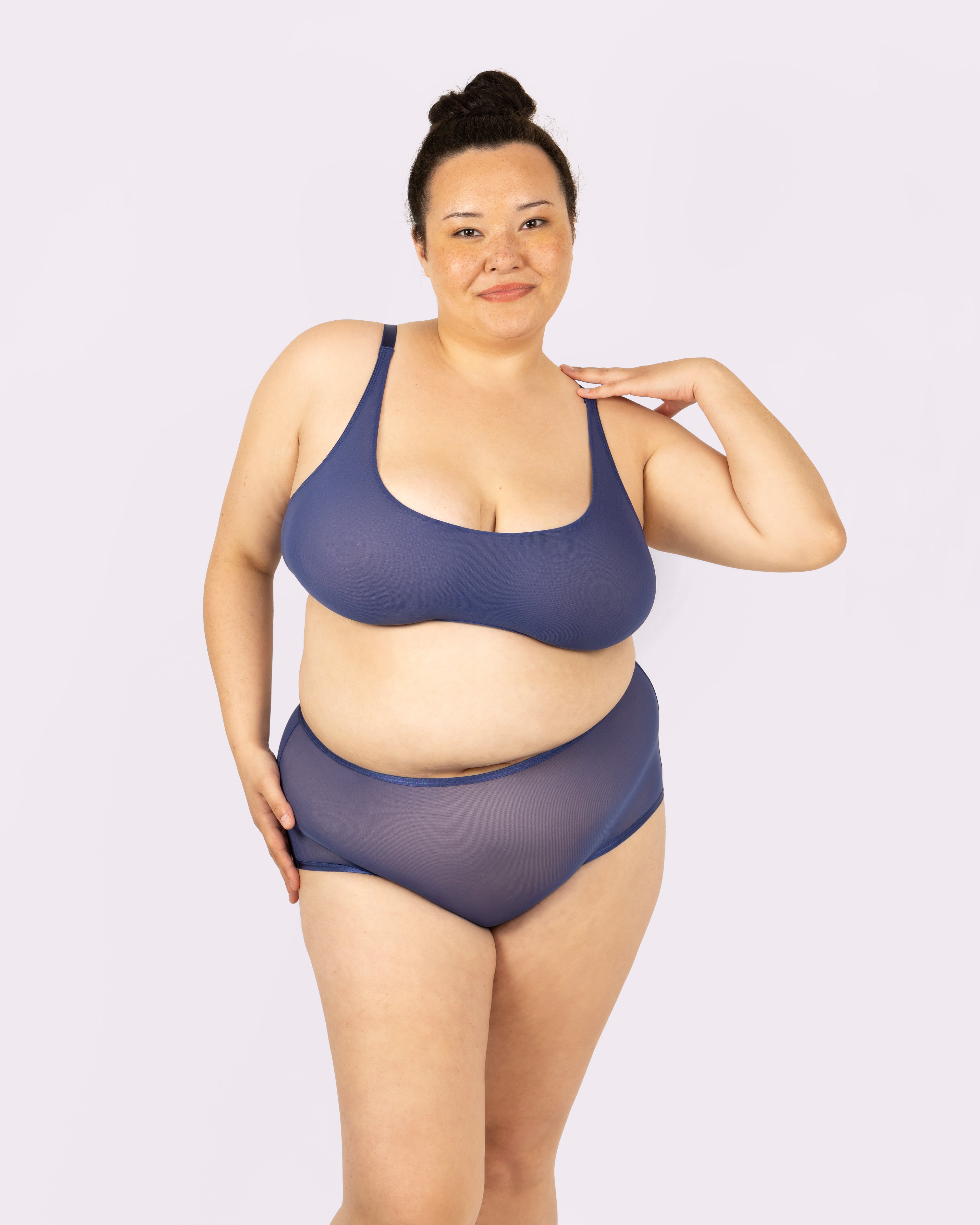 High Rise Boyshort | Silky Mesh | Archive (Dolphin)、mySite、bengalsvssteelers