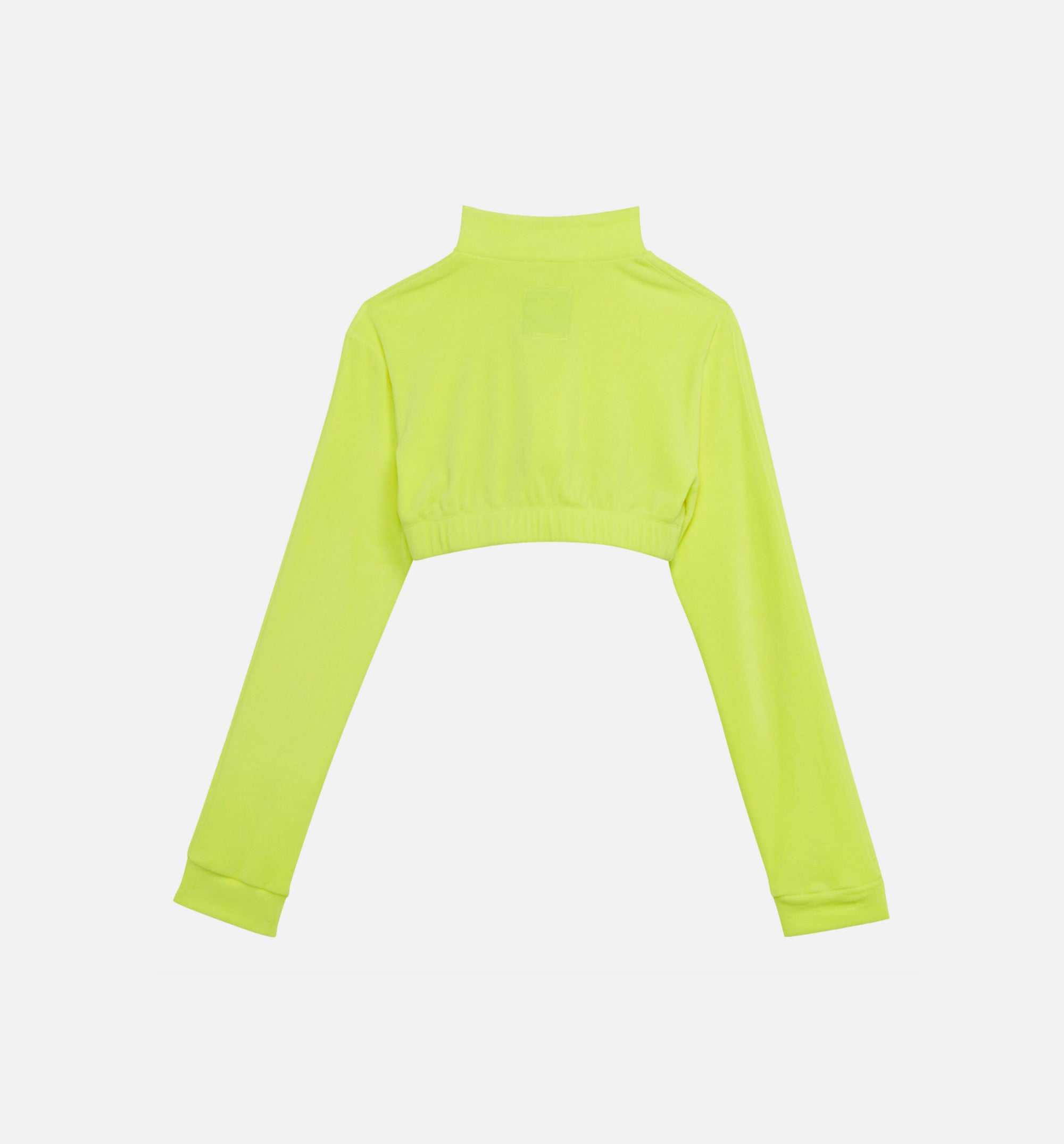 Jeremy Scott Velour Bra Track Top Womens Top - Yellow、mySite、dreamappss