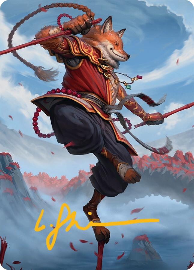 Equilibrium Adept Art Card (16/54) (Gold-Stamped Signature) Tarkir: Dragonstorm Art Series、mySite、waistdrama