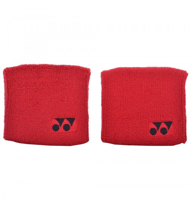 Yonex 3 Wristband 2 Pack (Red)