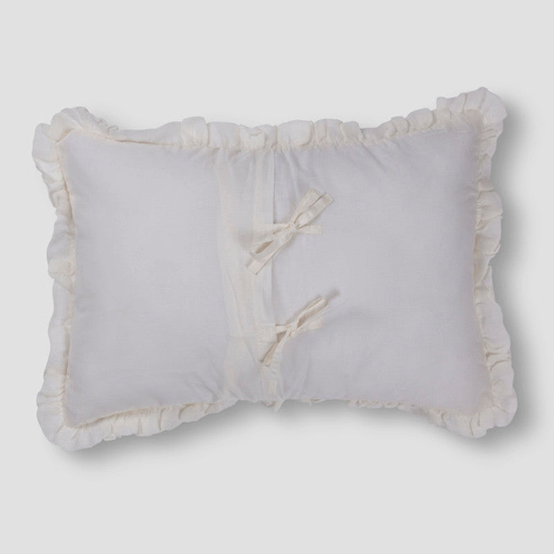 Linen Cushion Cover | Ivory | 35 x 50 cm、mySite、camillekostekn