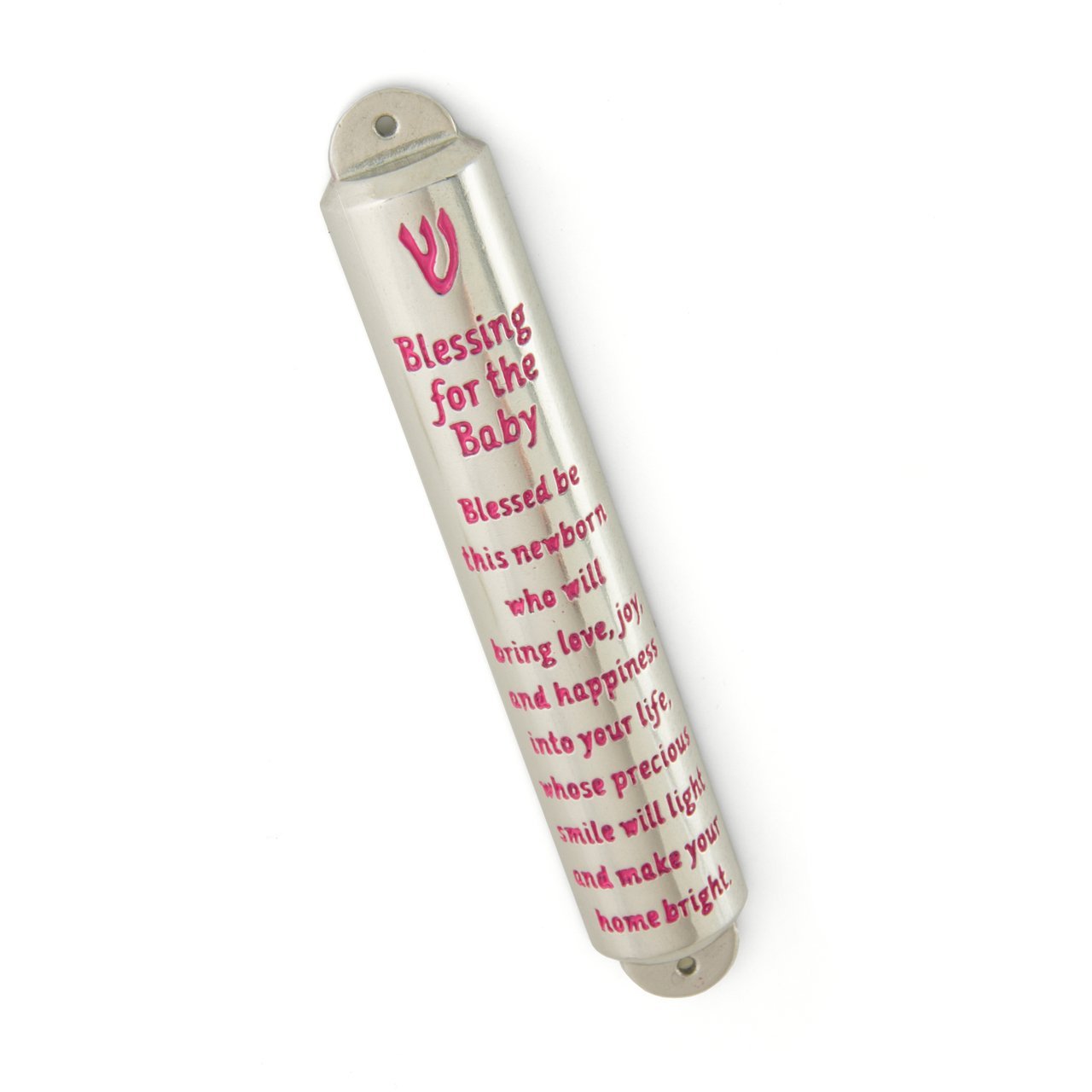 Baby Blessing Mezuzah by Joy Stember - Pink、mySite、topwebapps