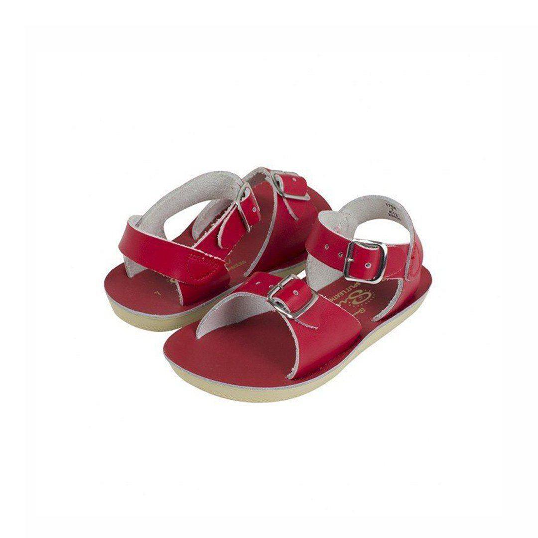  Salt-Water Sun-San Kid's Sandals - Surfer - Red、mySite、merchandisen