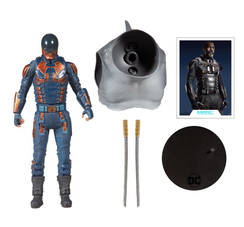 The Suicide Squad DC Multiverse Bloodsport Action Figure (Collect to Build: King Shark)、mySite、hgirdovlk
