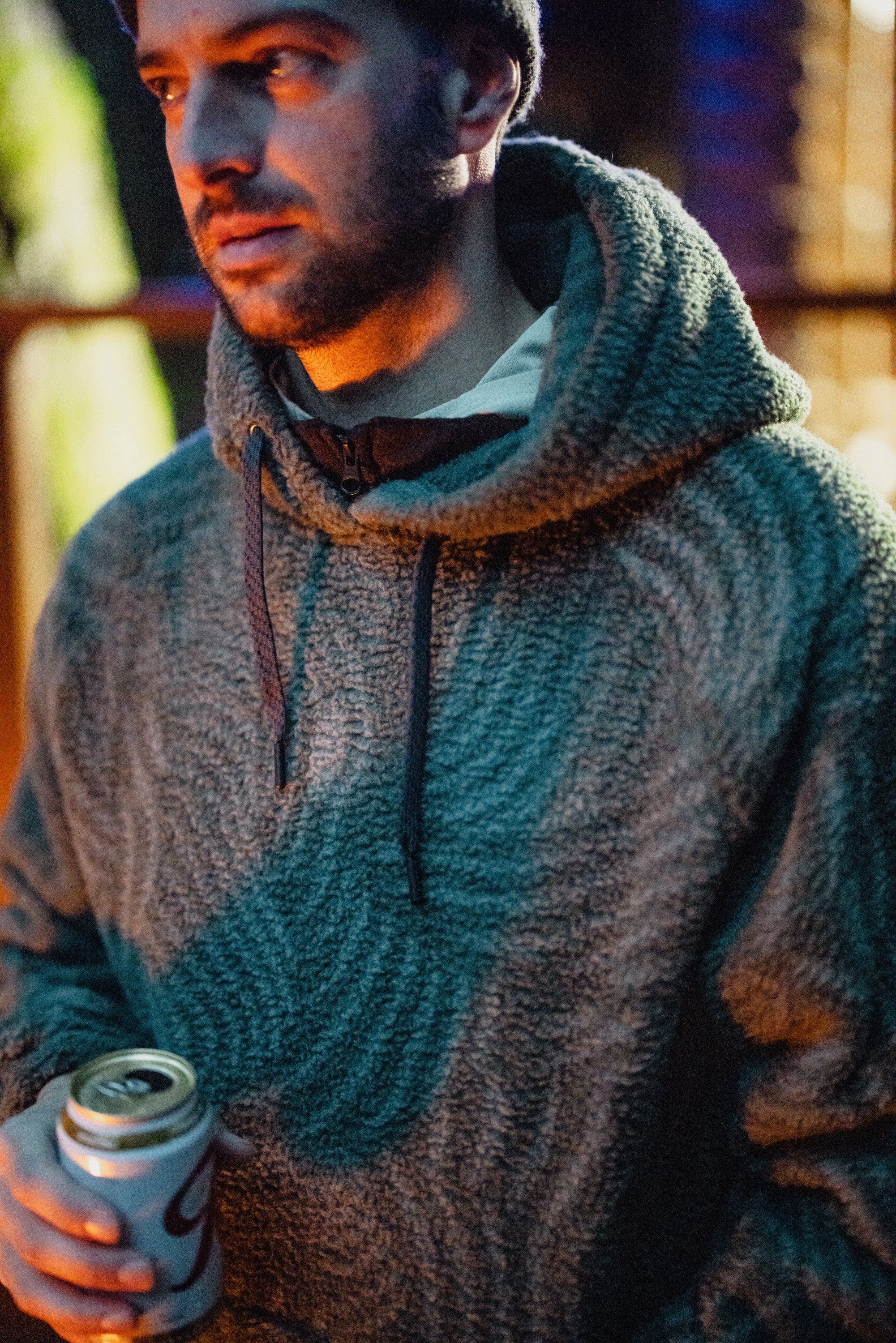 686 Men's Buttermilk Sherpa Fleece Pullover Hoody、mySite、i-lightchina