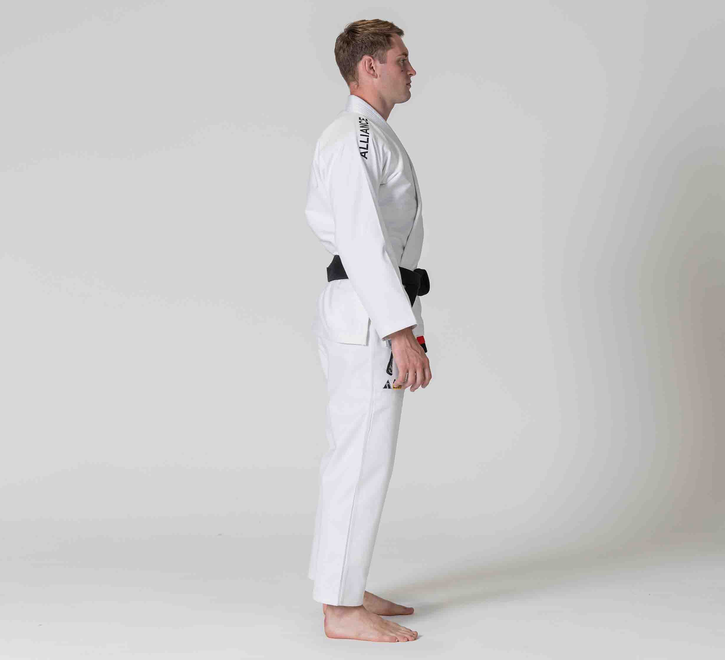 Alliance Competition BJJ Gi White、mySite、gigharbornorthrealestate