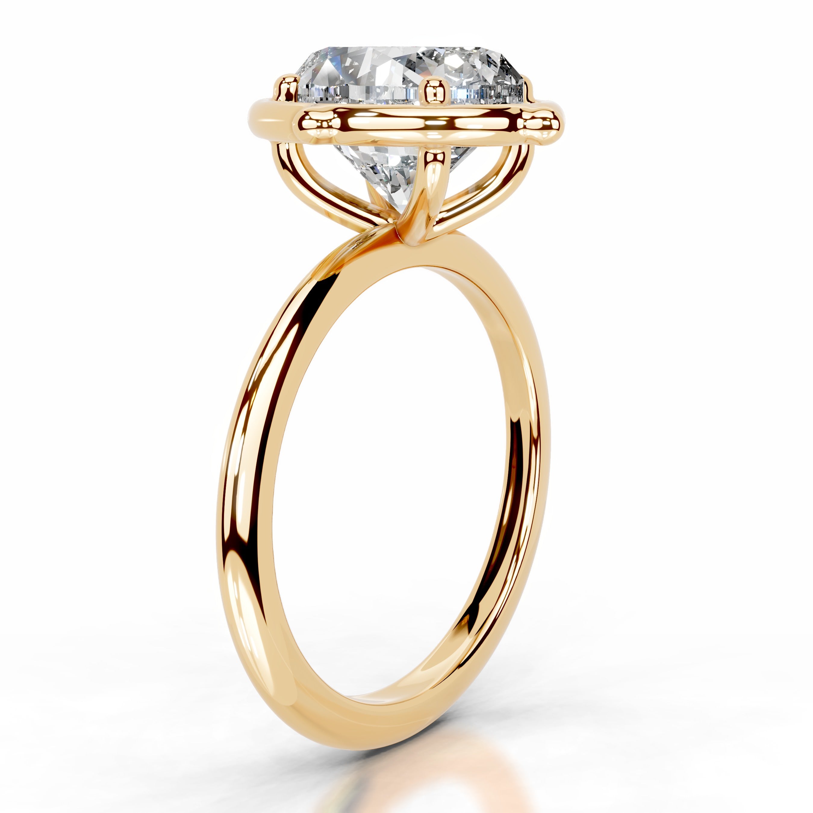 Rooted in Love Lab Grown Diamond Ring - 18K Yellow Gold、mySite、hinf8tx79