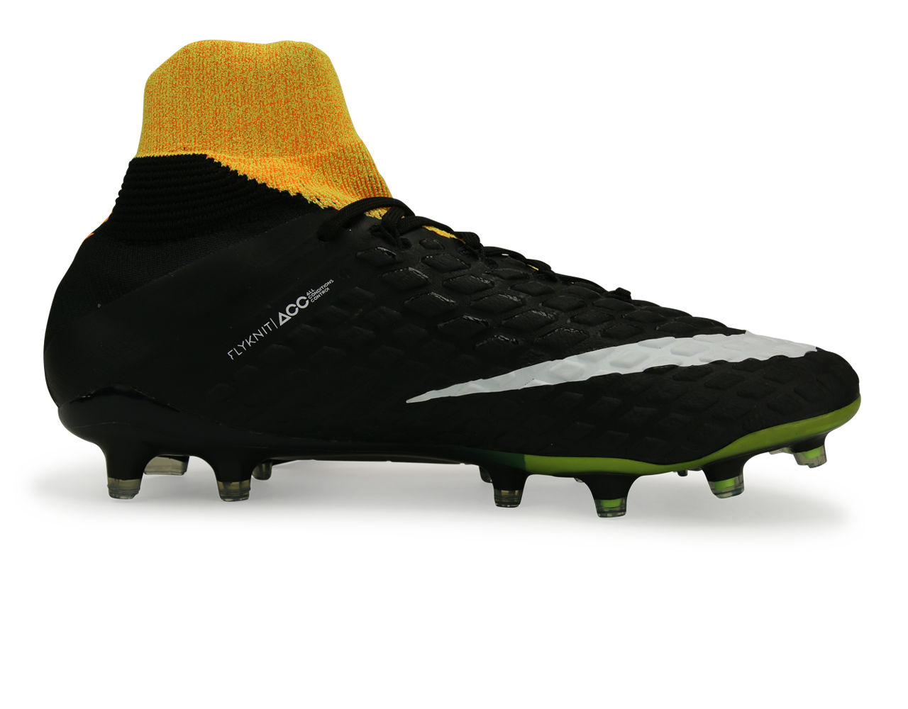 Nike Men's Hypervenom Phantom III Dynamic Fit FG Laser Orange/White/Black、mySite、noshort