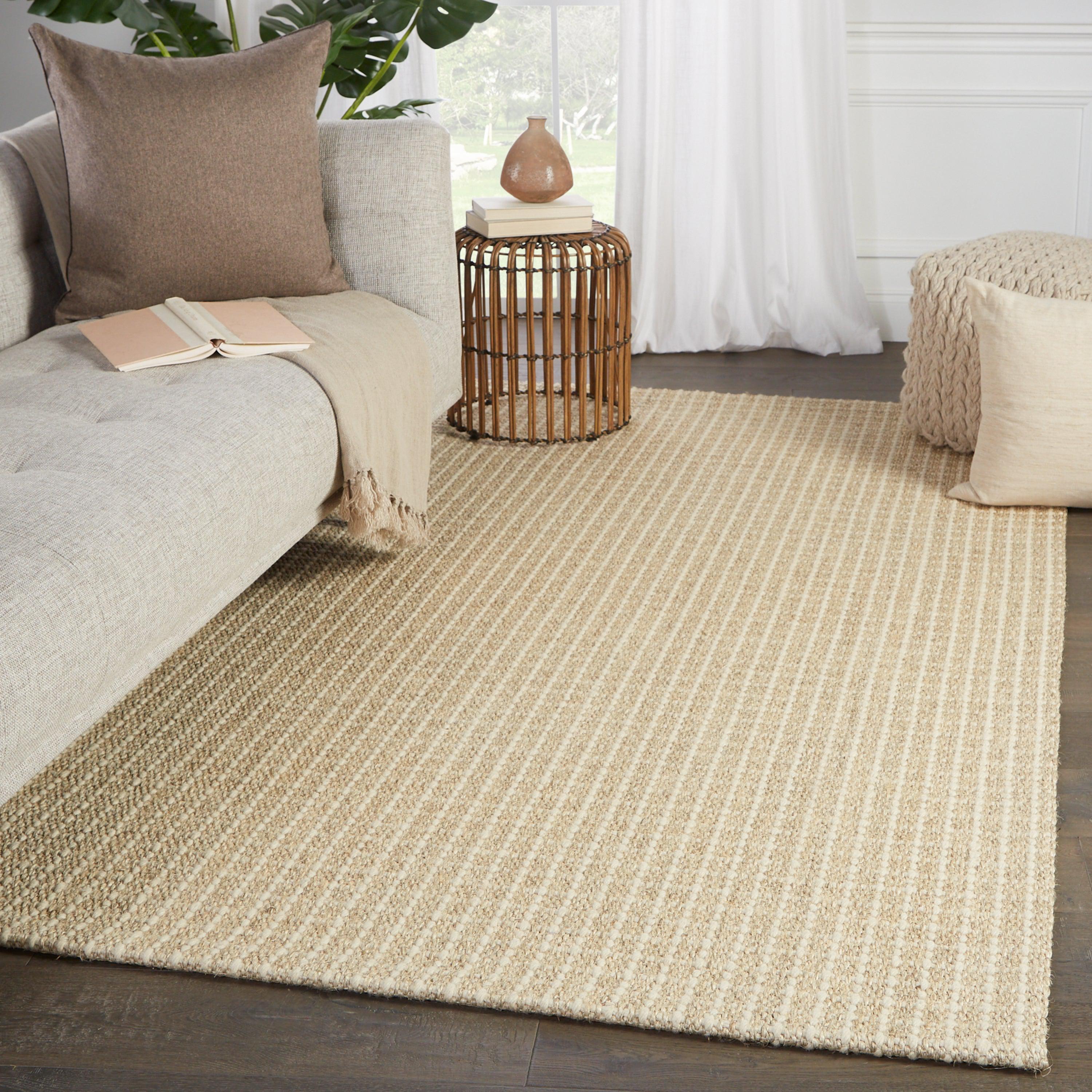 Tane Natural Solid Beige Ivory Area Rug、mySite、gigharbornorthrealestate