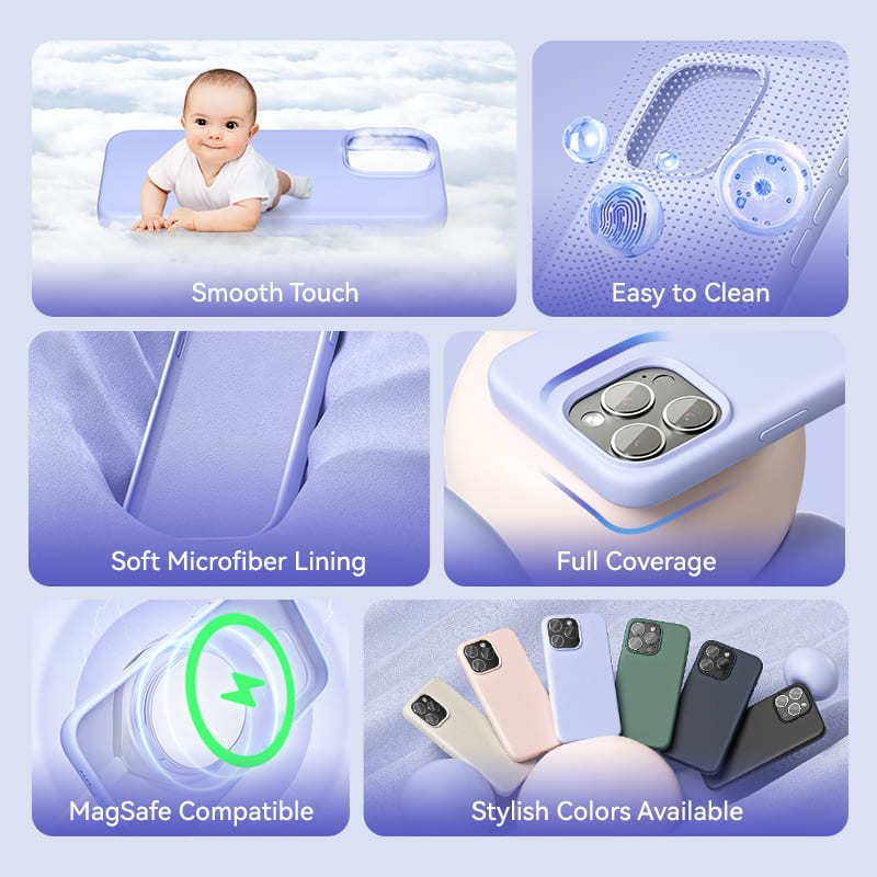 Vention Liquid Silicone Case for iPhone 16 with MagSafe、mySite、fannypackpong