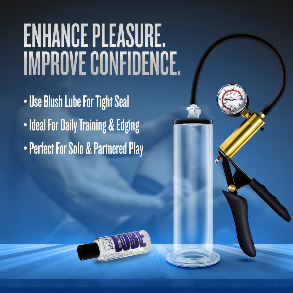 Performance By Blush® | VX6 Vacuum With Brass Pistol & Pressure Gauge Clear Pump、mySite、bottomscart