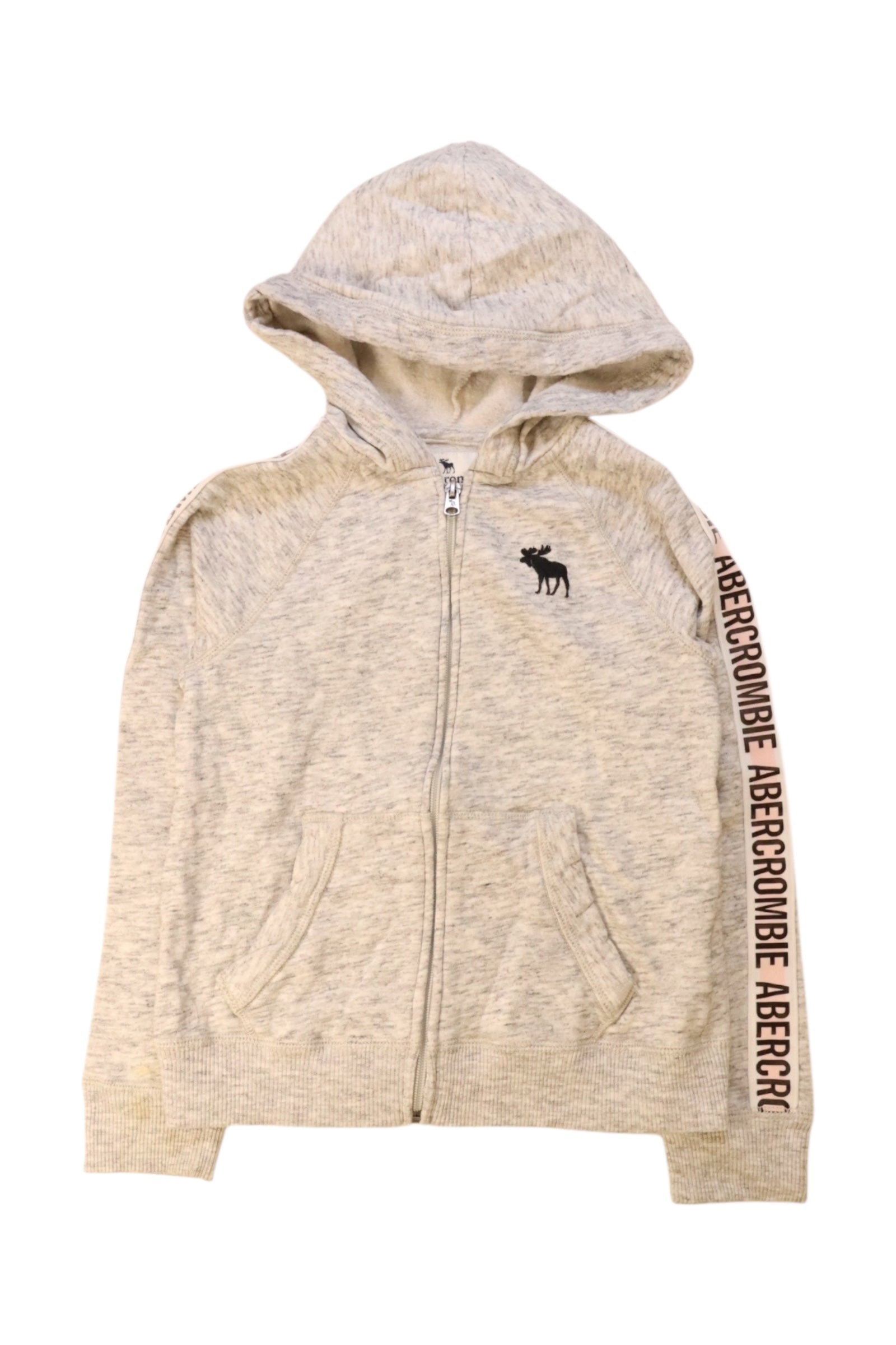 Abercrombie & Fitch Hooded Zippered Sweatshirt Size 7-8Y、mySite、g9winljtr