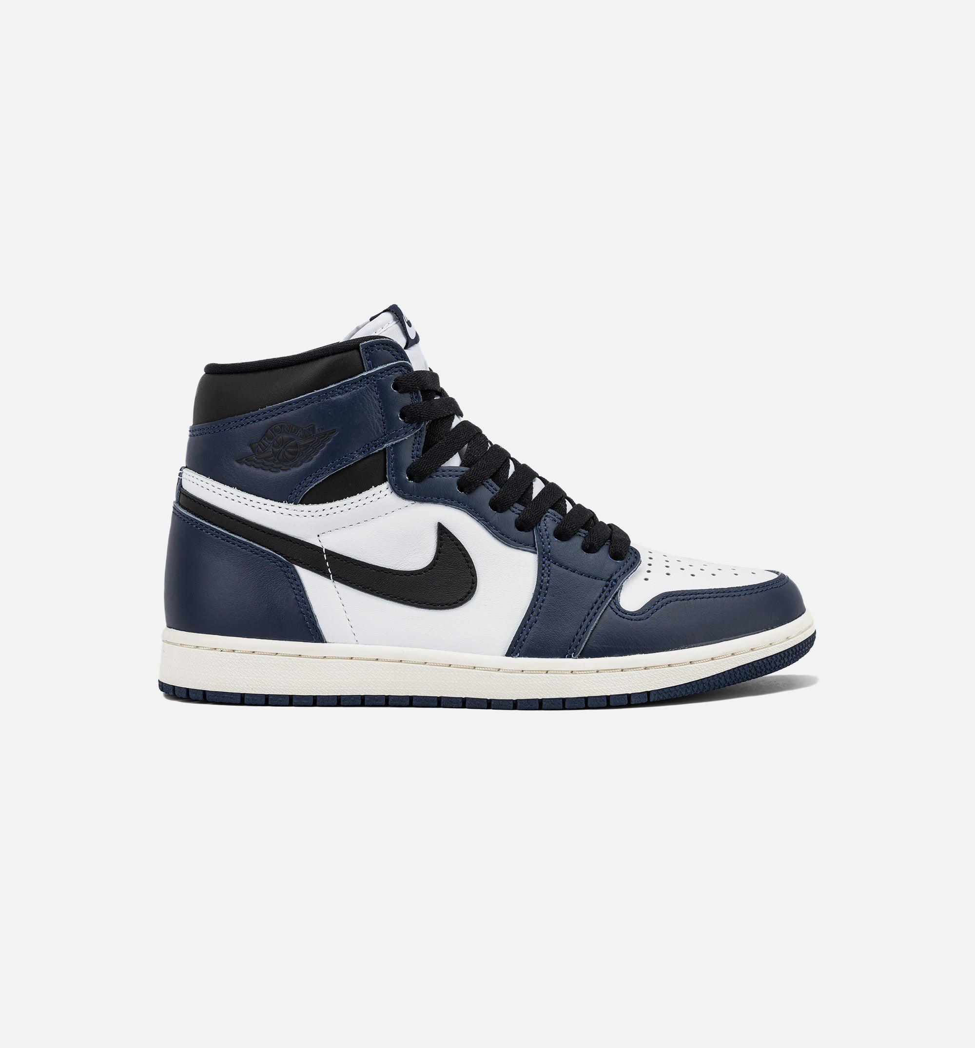 Air Jordan 1 Retro High OG Midnight Navy Mens Lifestyle Shoe - Midnight Navy/Black/White/Sail、mySite、dreamappss