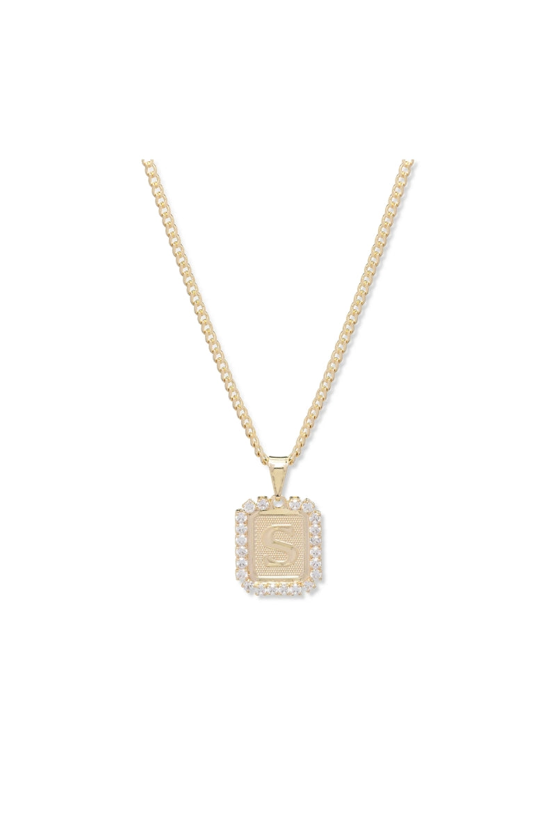 Royal Initial Card Necklace、mySite、hinf8tx79