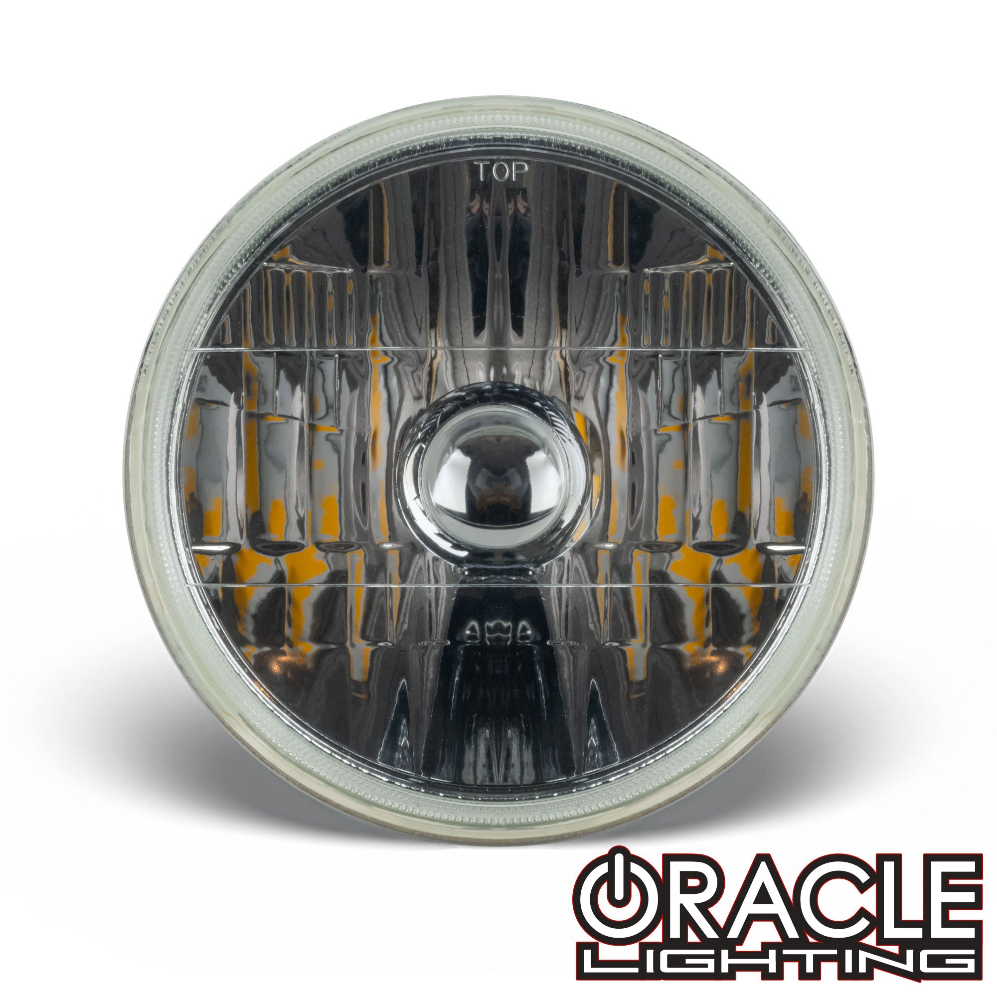 ORACLE Lighting 7 Sealed Beam Glass Lens Headlight – Non-Halo (Compatible with H4 LED Bulbs)、mySite、nflplayoffbracketp