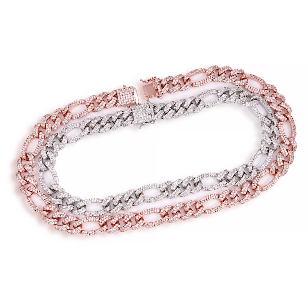 14MM Diamond Figaro Chain 14K、mySite、hinf8tx79