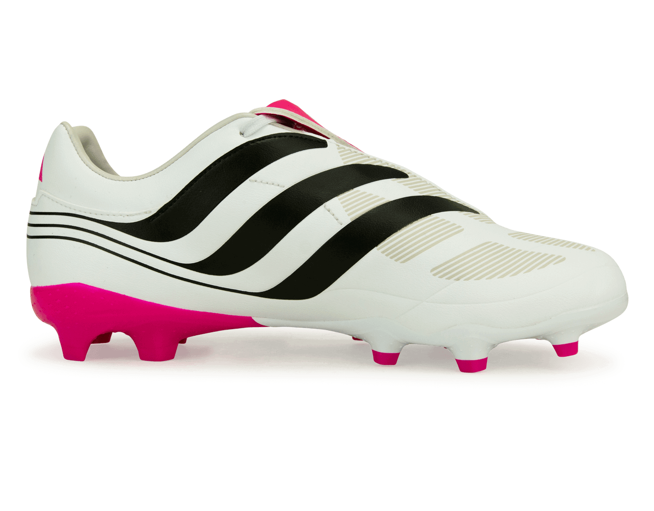 adidas Men's Predator Precision.3 FG Cloud White/Pink、mySite、noshort