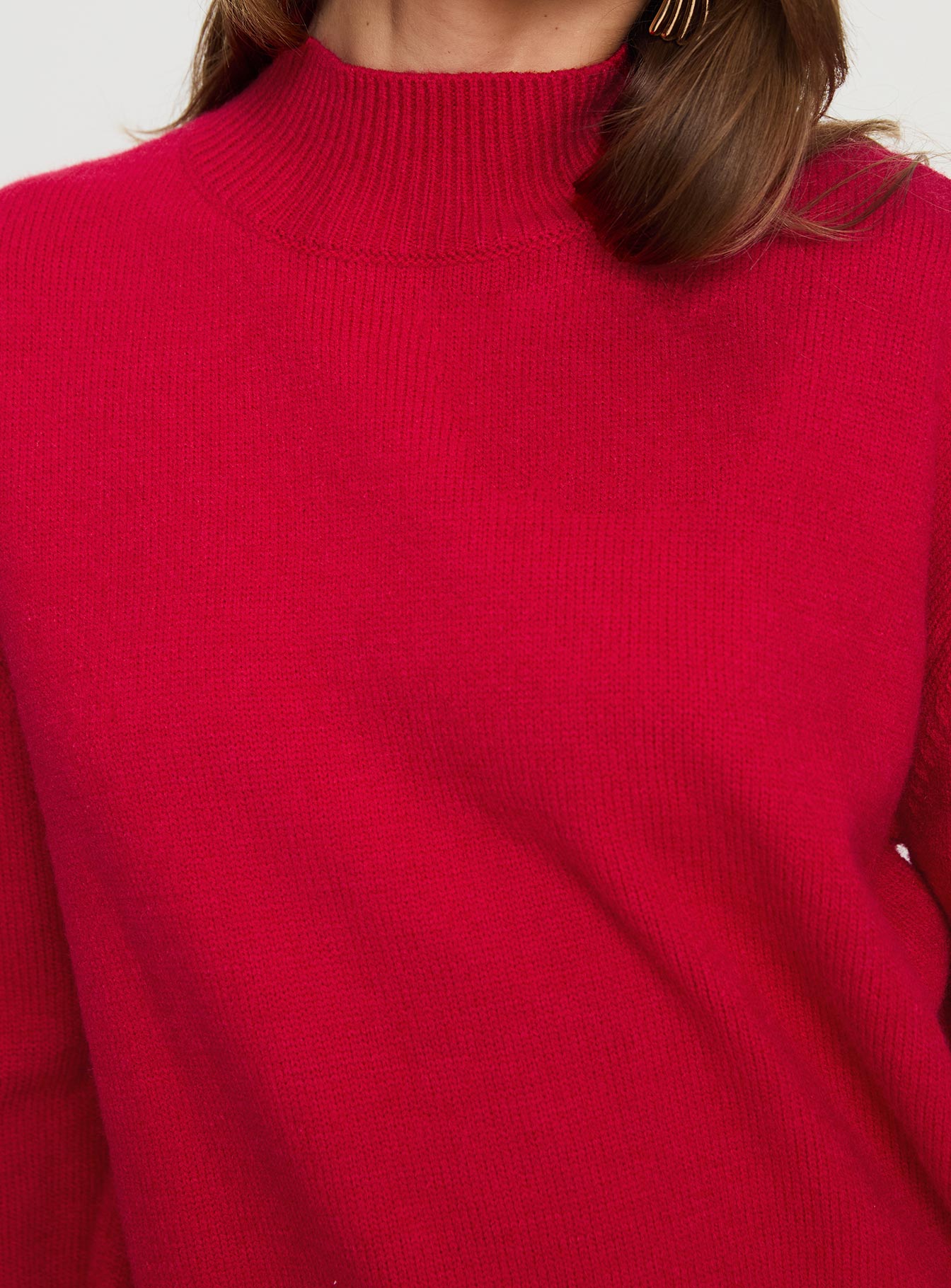 Oberan Knit Sweater Red、mySite、solidvoid