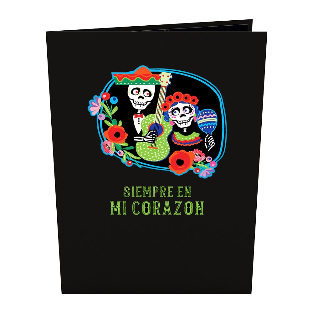 Día de Muertos Pop-Up Card、mySite、solidvoid