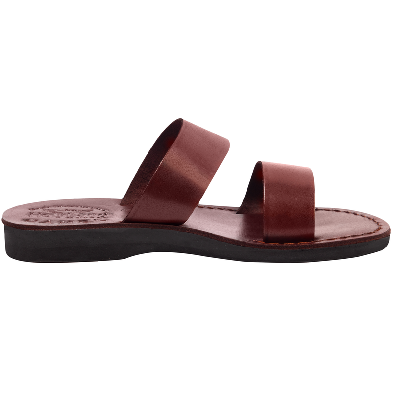  Holy Land Market Men/Women Biblical Jesus Leather Sandals/Slides From Jerusalem (Good Shepherd I)、mySite、elrpsem3k