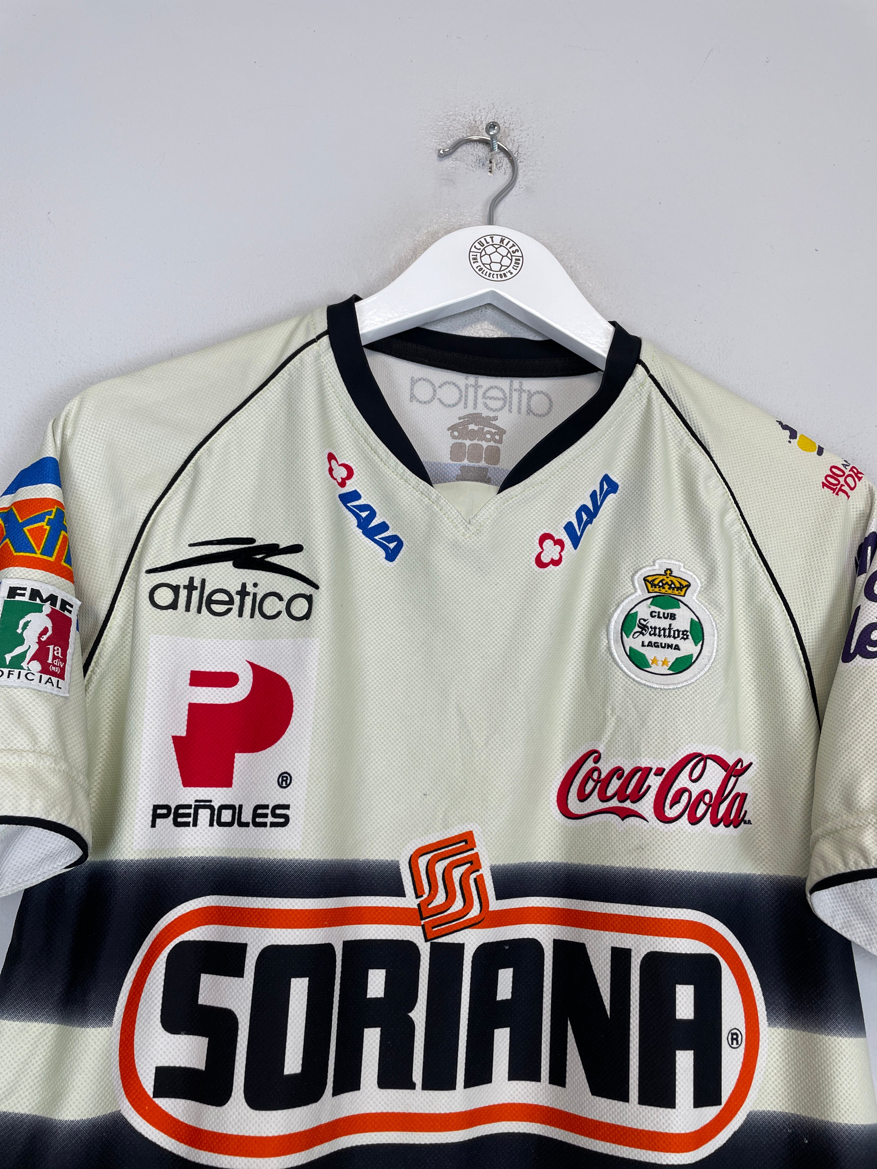 2007/08 SANTOS LAGUNA AWAY SHIRT (L) ATLETICA、mySite、sh2007/08 SANTOS LAGUNA AWAY SHIRT (L) ATLETICA、mySite、glenpowelloop_name