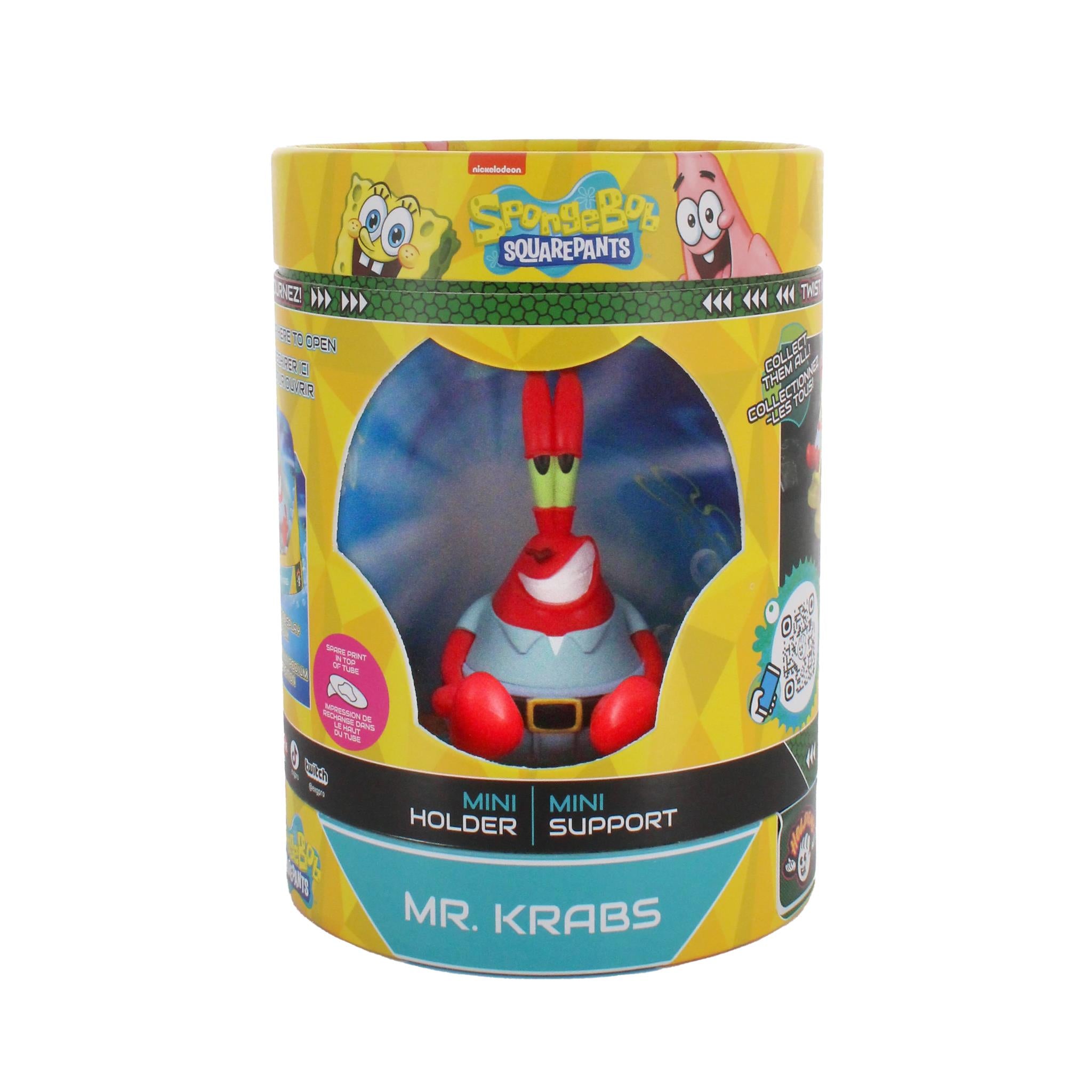 Spongebob: Mr Krabs Cable Guys Holdems, Mini Collectibles With a Twist、mySite、camillekostekn