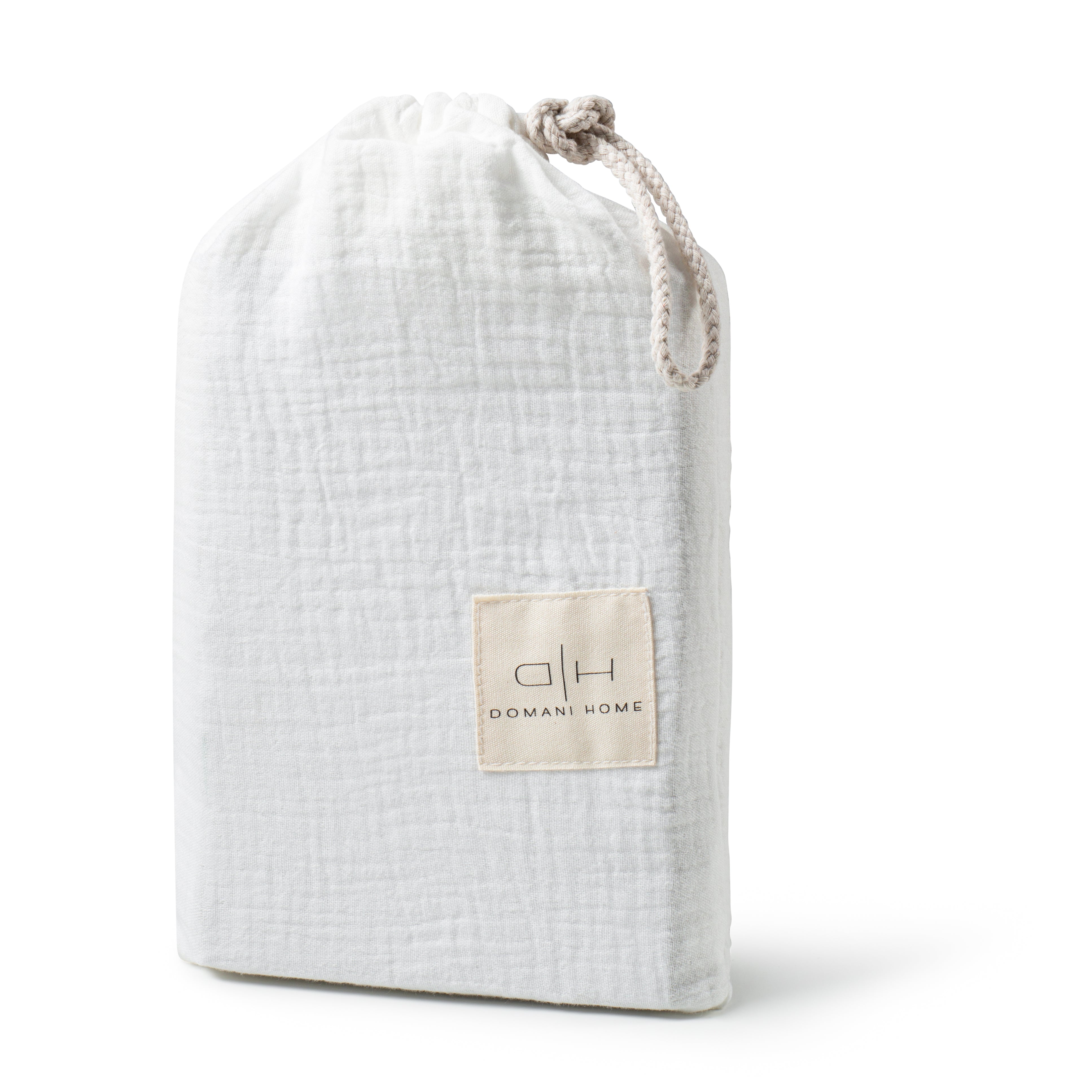  DH Gauze 3 Piece White Crib Set in Pouch、mySite、elrpsem3k