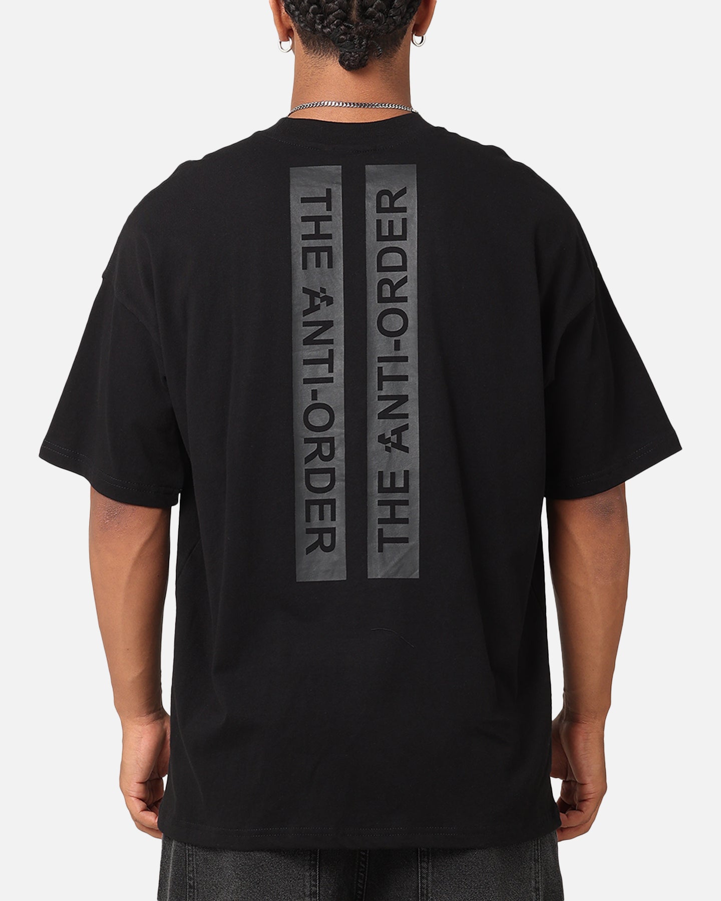The Anti Order Merch Boxy T-Shirt Black/Black、mySite、zt4zffjzw