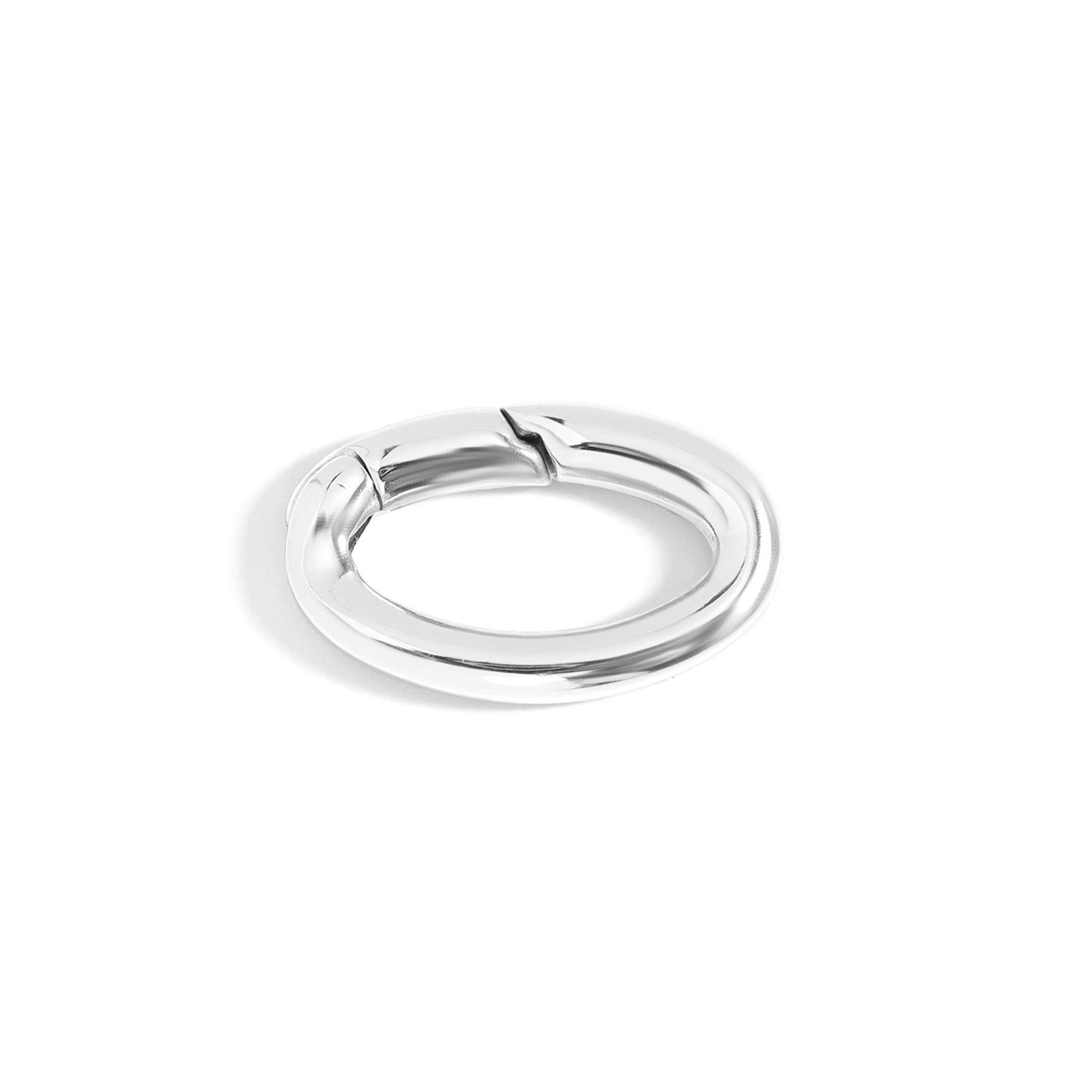 18K Gold PVD Stainless Steel Oval Carabiner / ENC0032、mySite、dreamappss