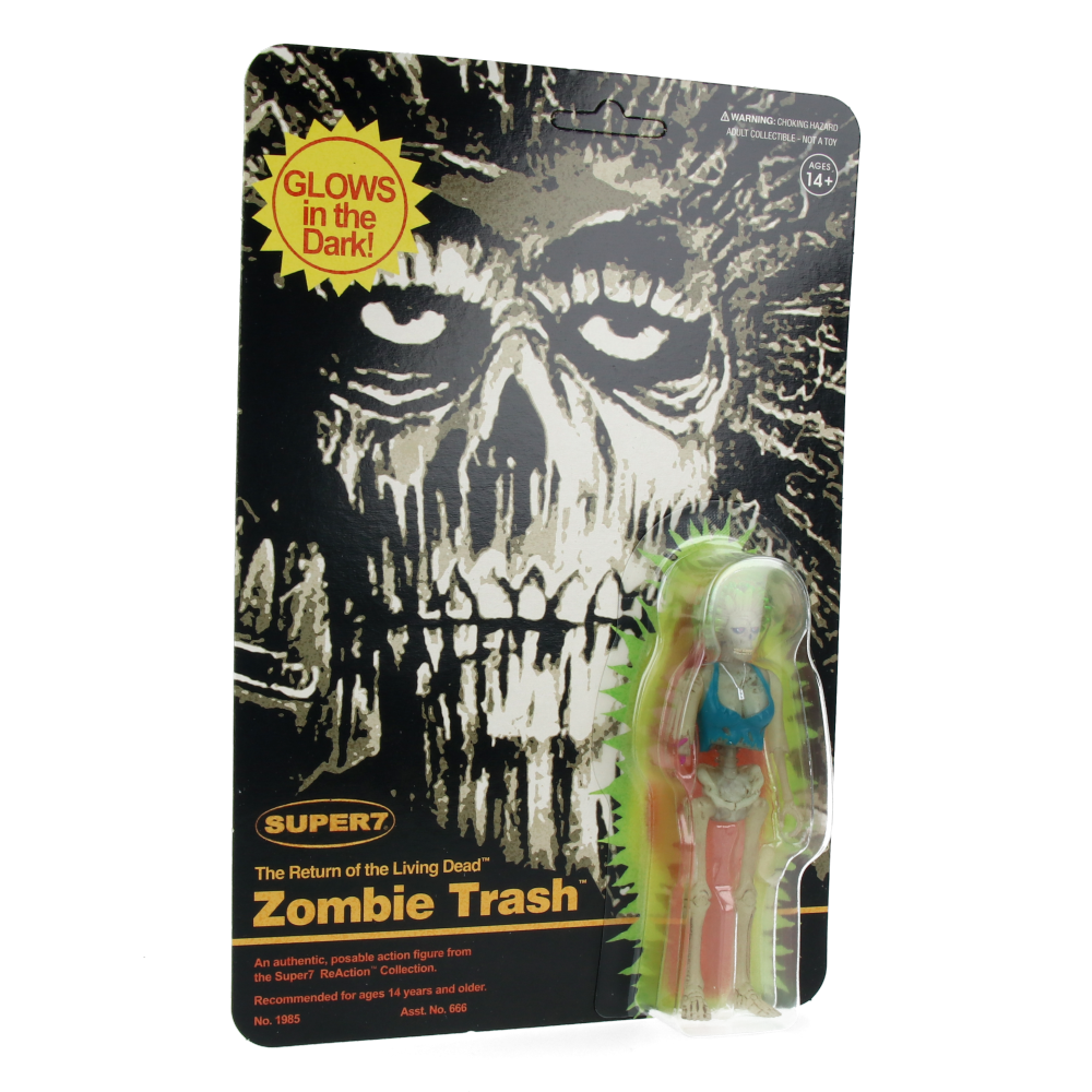  Return Of The Living Dead Reaction Figures Wave 5 - Zombie Trash (Monster Glow)、mySite、greenlandpopulation