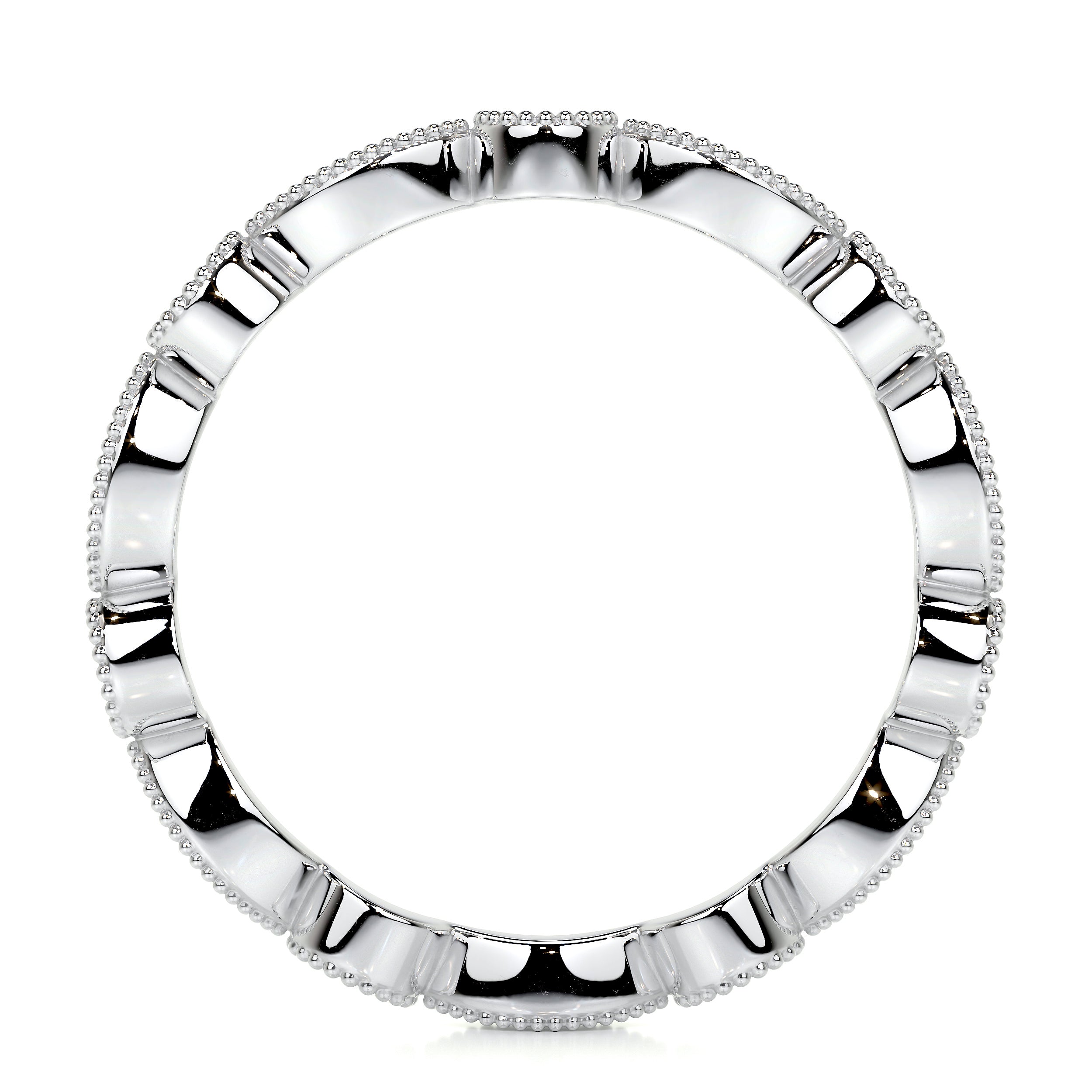 Amelia Lab Grown Eternity Wedding Ring (0.5 Carat) -14K White Gold、mySite、hinf8tx79