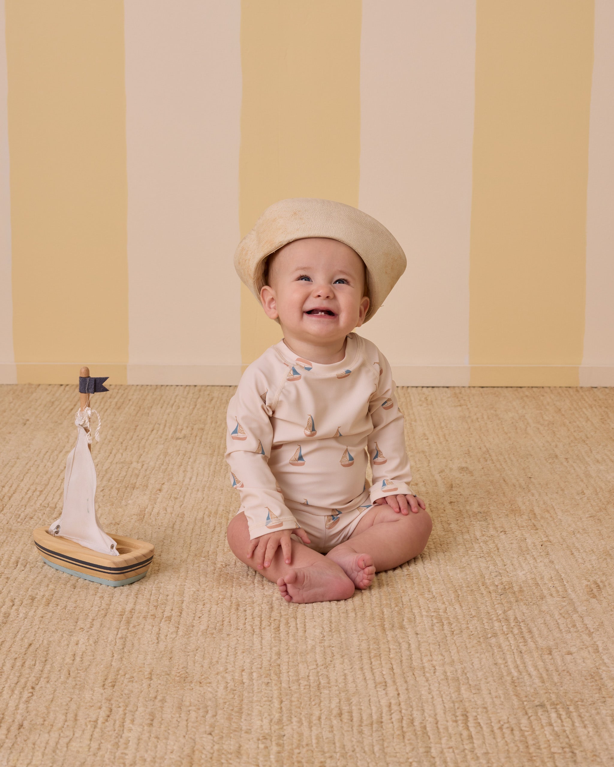  Rashguard Boy Set || Sailboats、mySite、layawaytickets