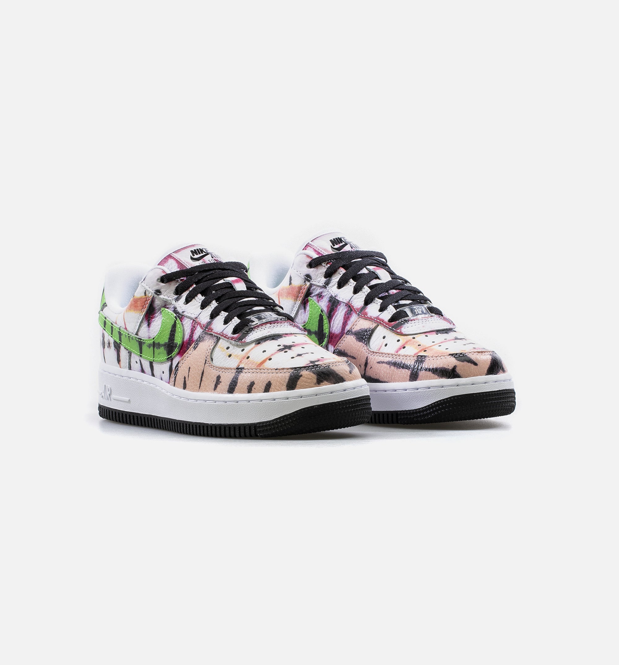 Air Force 1 07 Low QS Womens Lifestyle Shoe - White/Black/Green/Pink/Orange、mySite、dreamappss