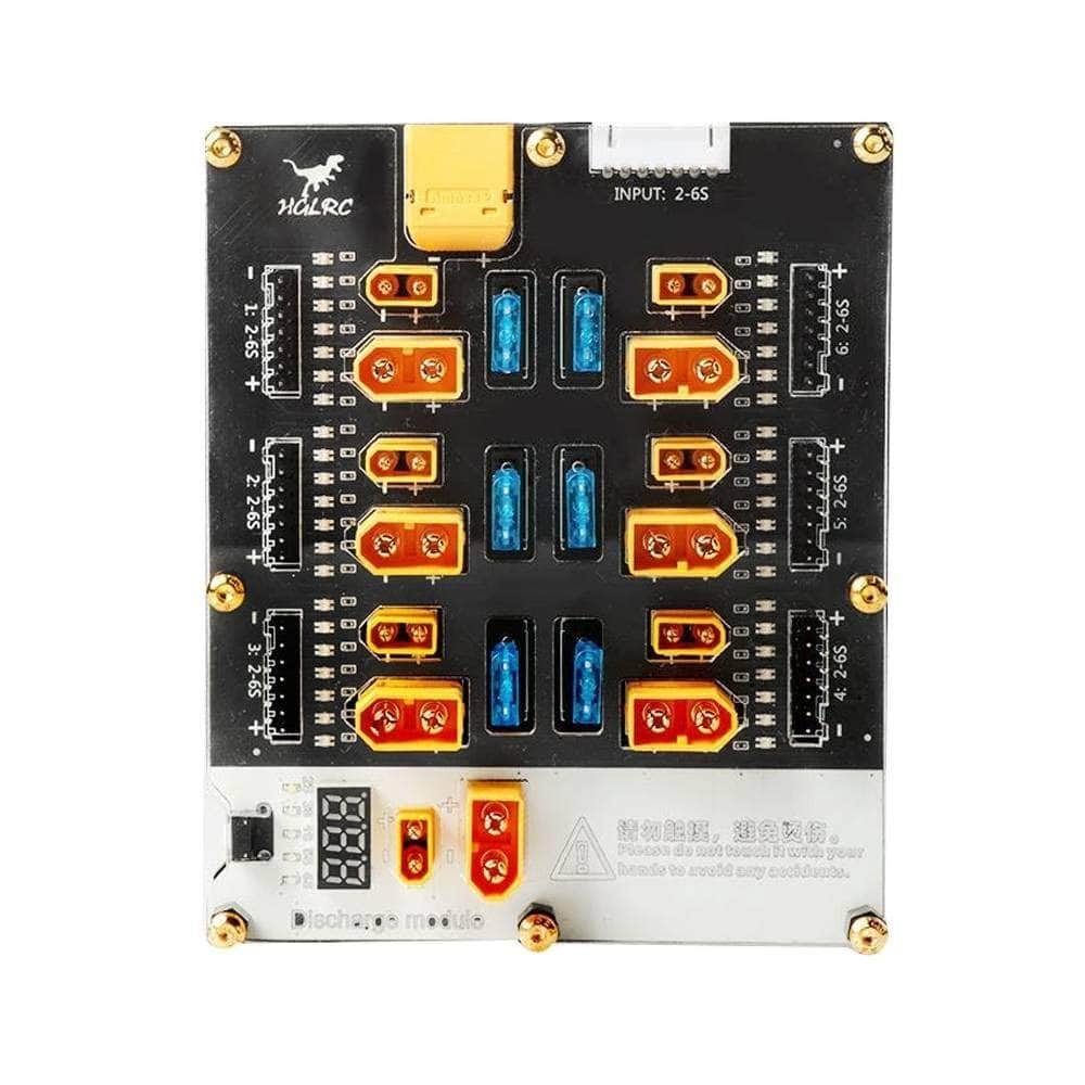  HGLRC Thor Pro 2-6S XT30 / XT60 Parallel Balance Charging Board (6 Port)、mySite、merchandisen
