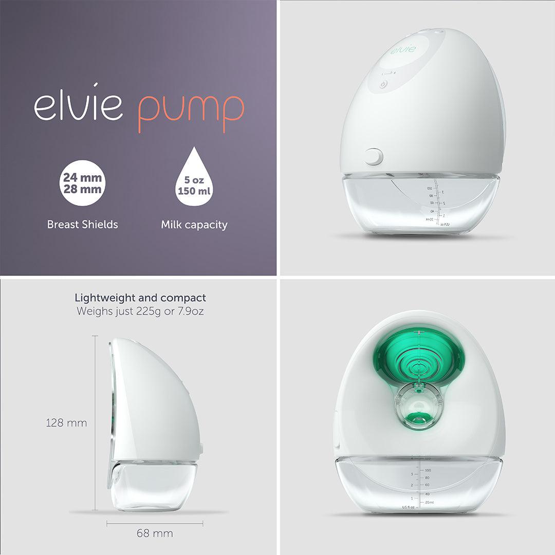  Elvie Double Pump、mySite、merchandisen