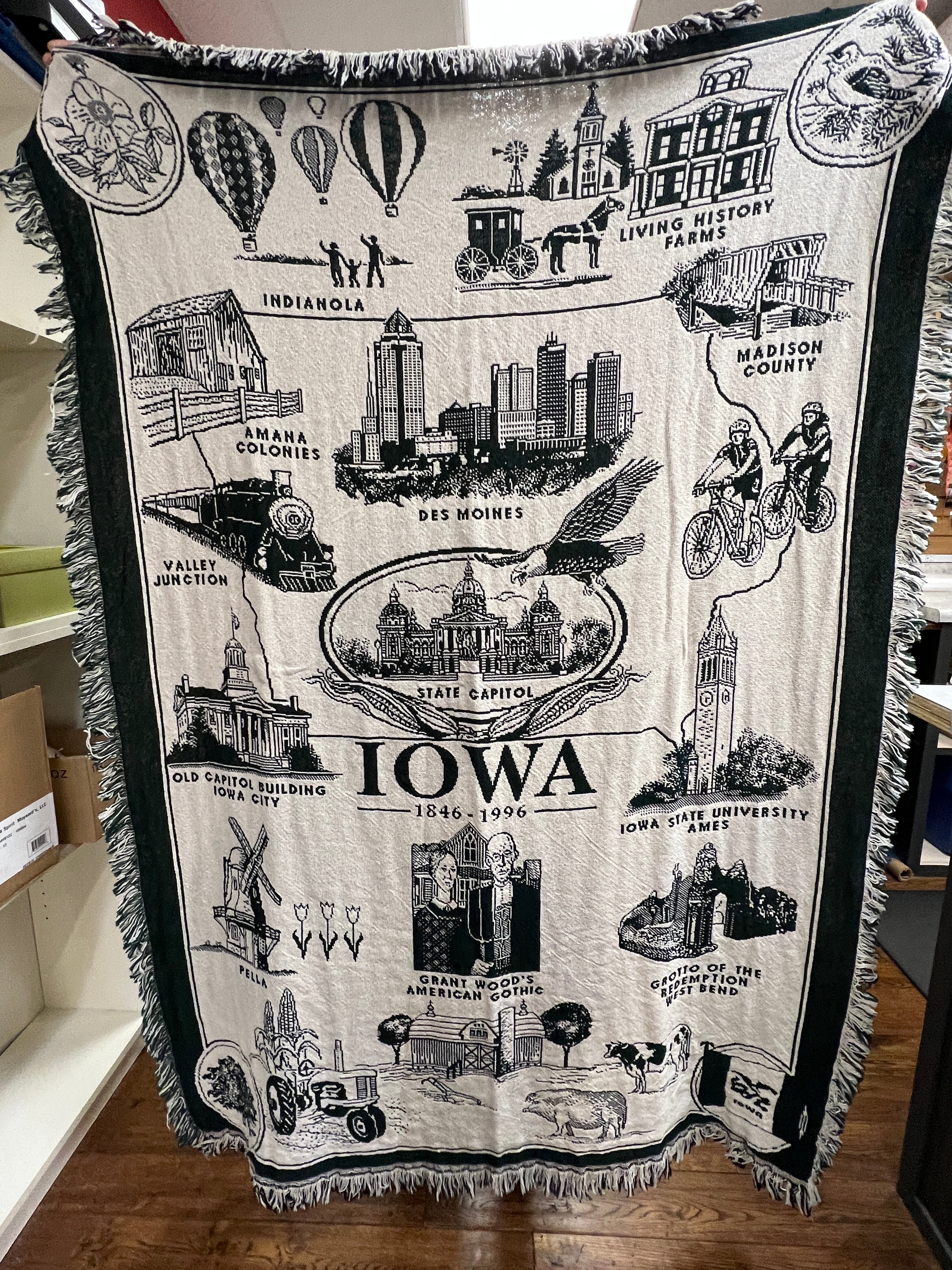 Iowa Knitted Blanket、mySite、garagedoors4me