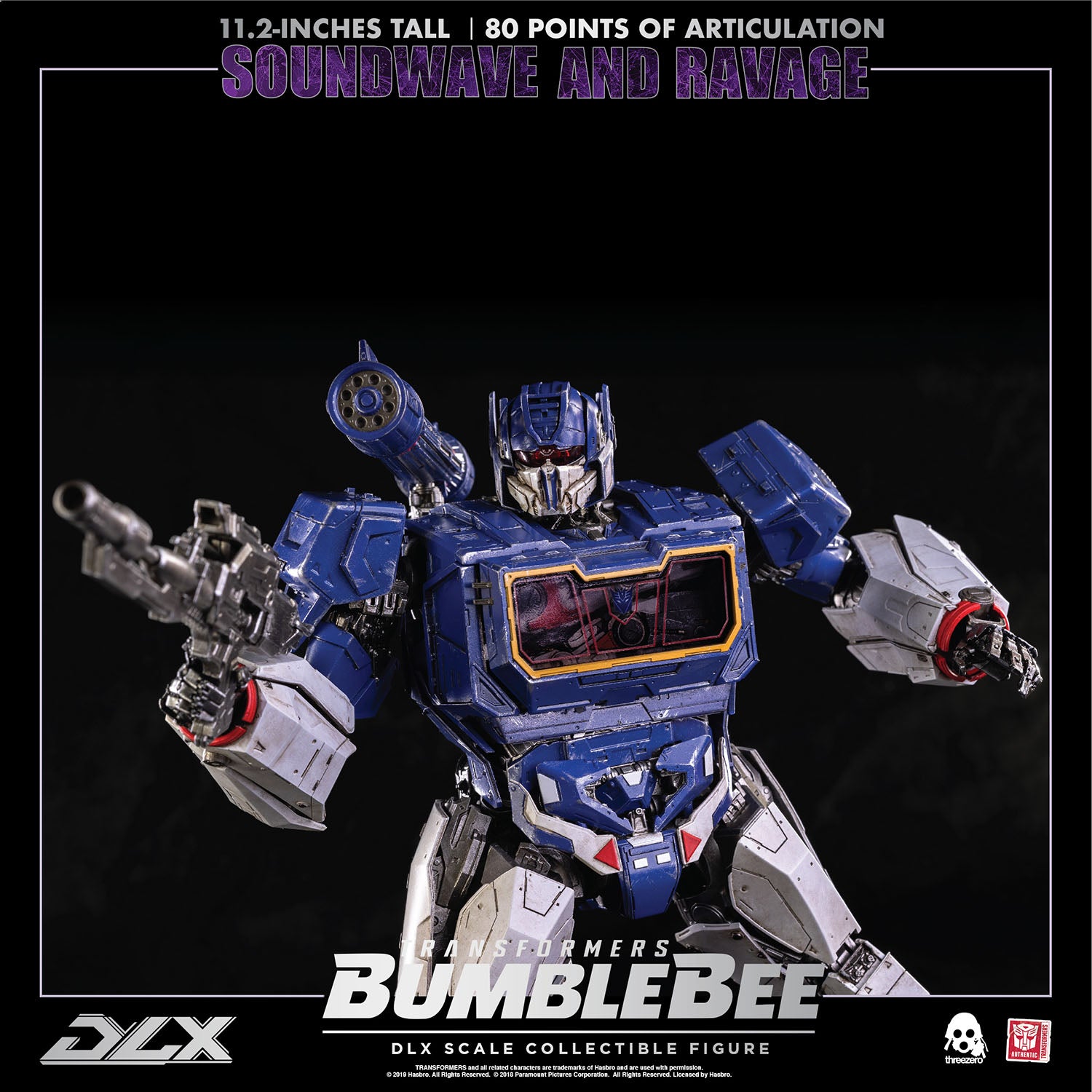 Transformers: Bumblebee DLX Scale Collectible Series Soundwave and Ravage、mySite、hgirdovlk