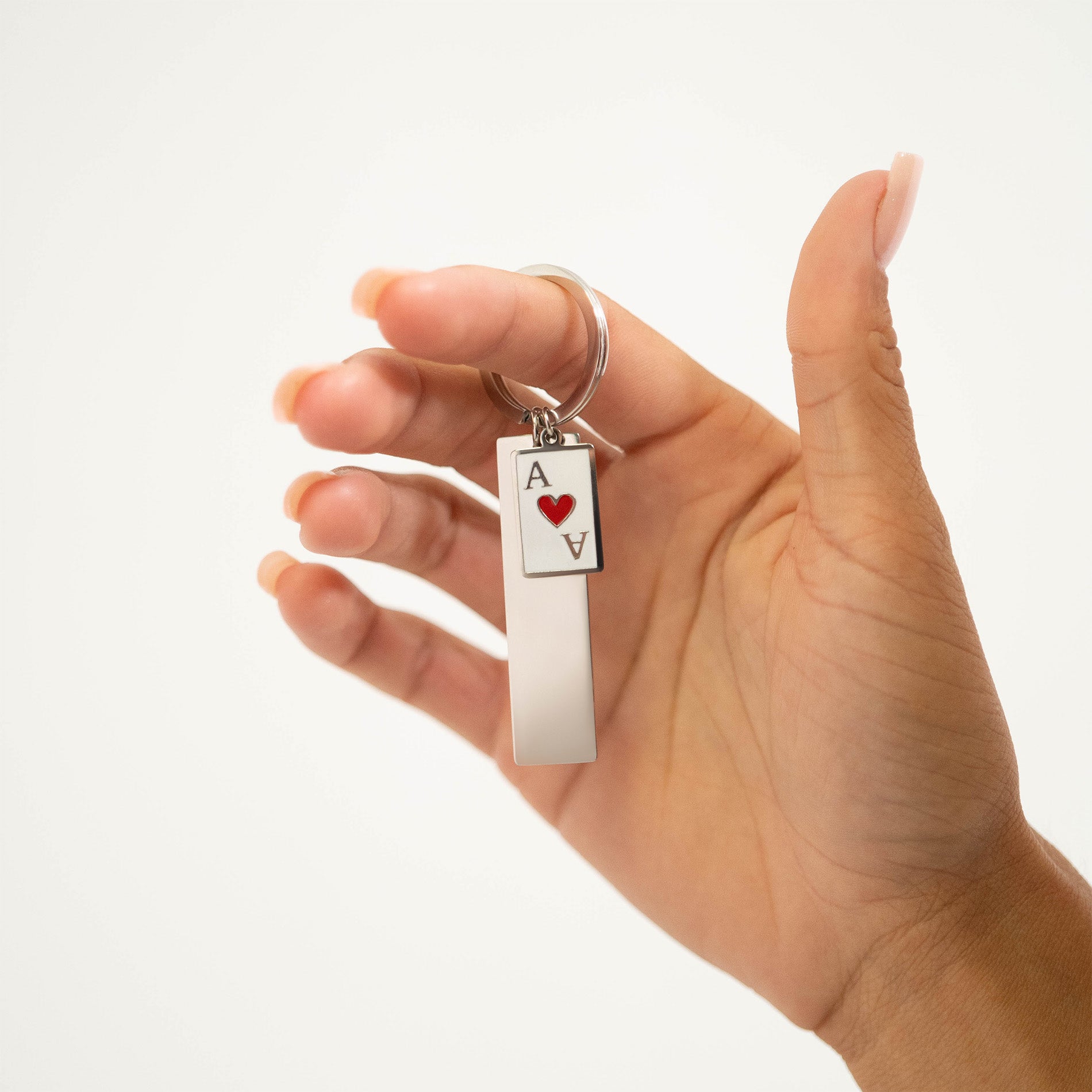 18K Gold PVD Stainless Steel Engravable Blank Keychain / SBB0139、mySite、dreamappss