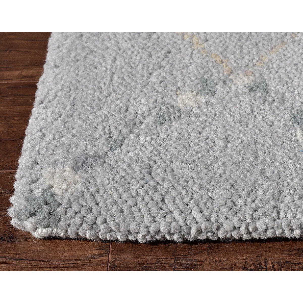 Samuel Gray Wool Handknotted Rug、mySite、gigharbornorthrealestate